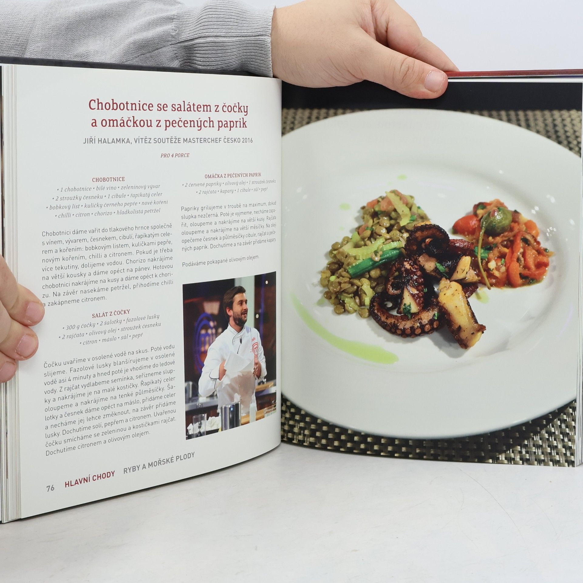 Collectif d'auteurs MasterChef Česko. Kniha receptů