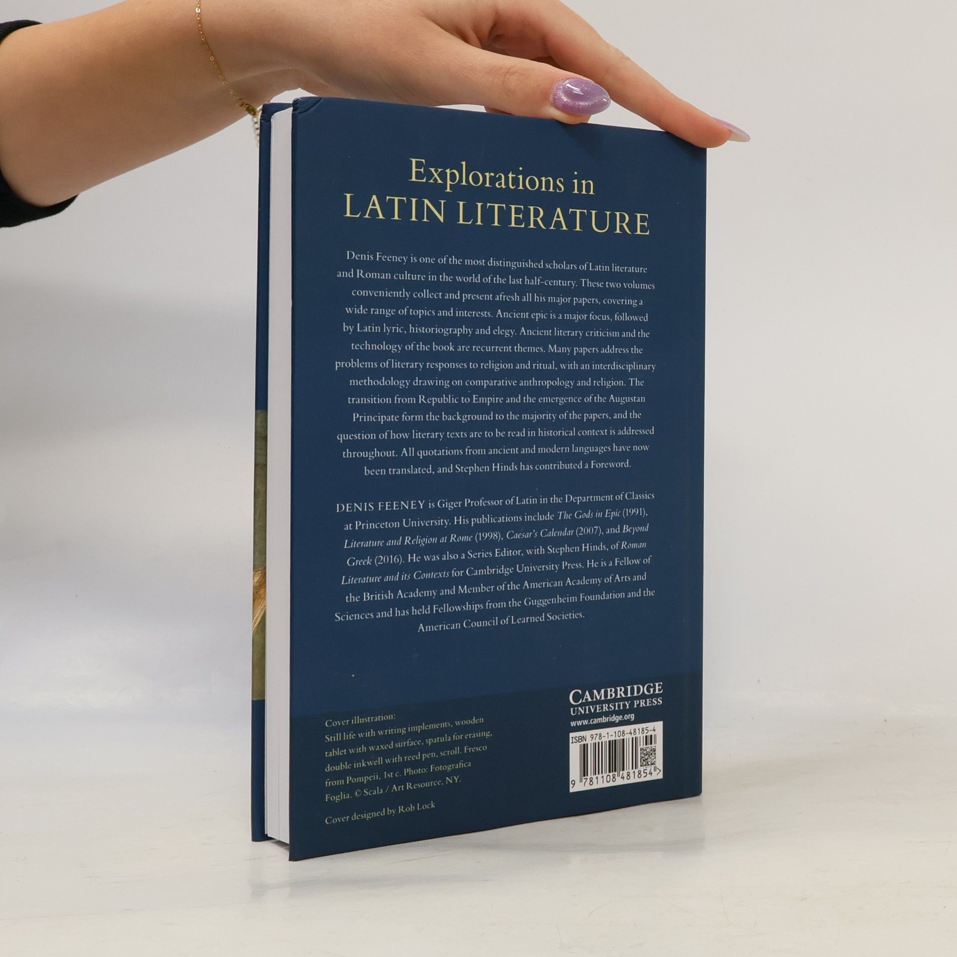 Denis Feeney Explorations in Latin Literature