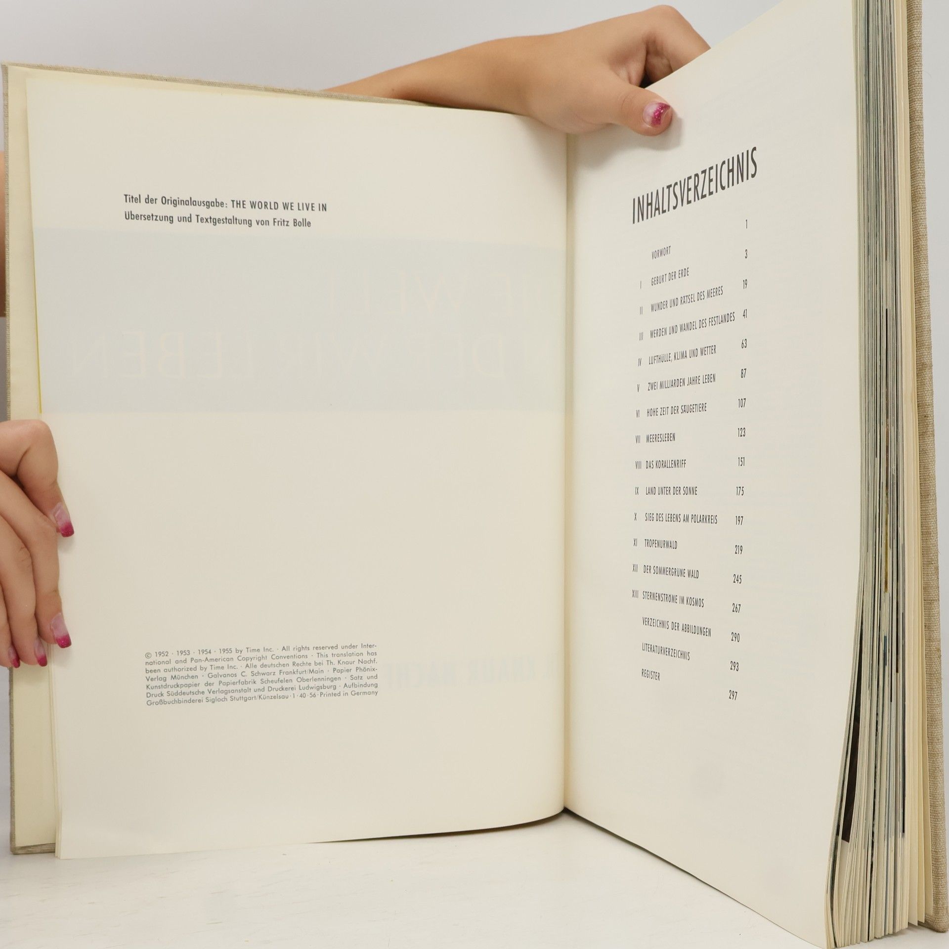 Various authors Die Welt in der wir Leben