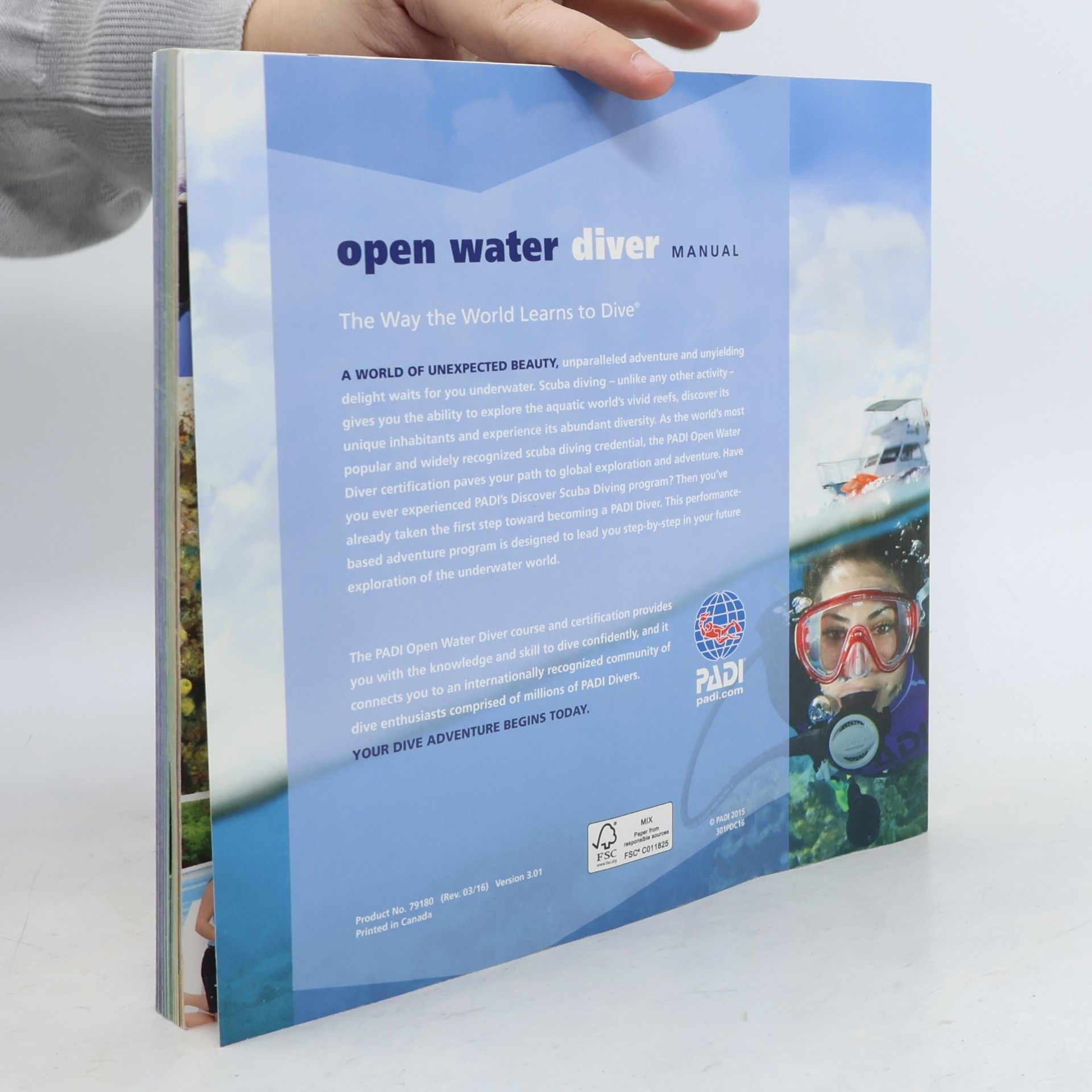 Various authors PADI Open Water Diver Manual