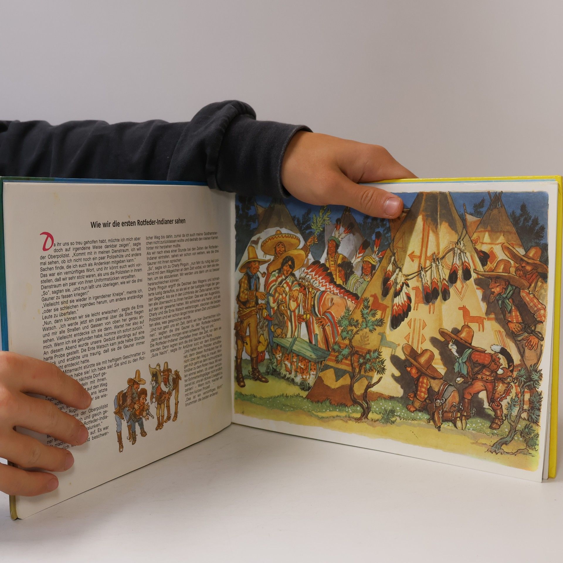 Autorenkollektiv Mecki bei den Indianern