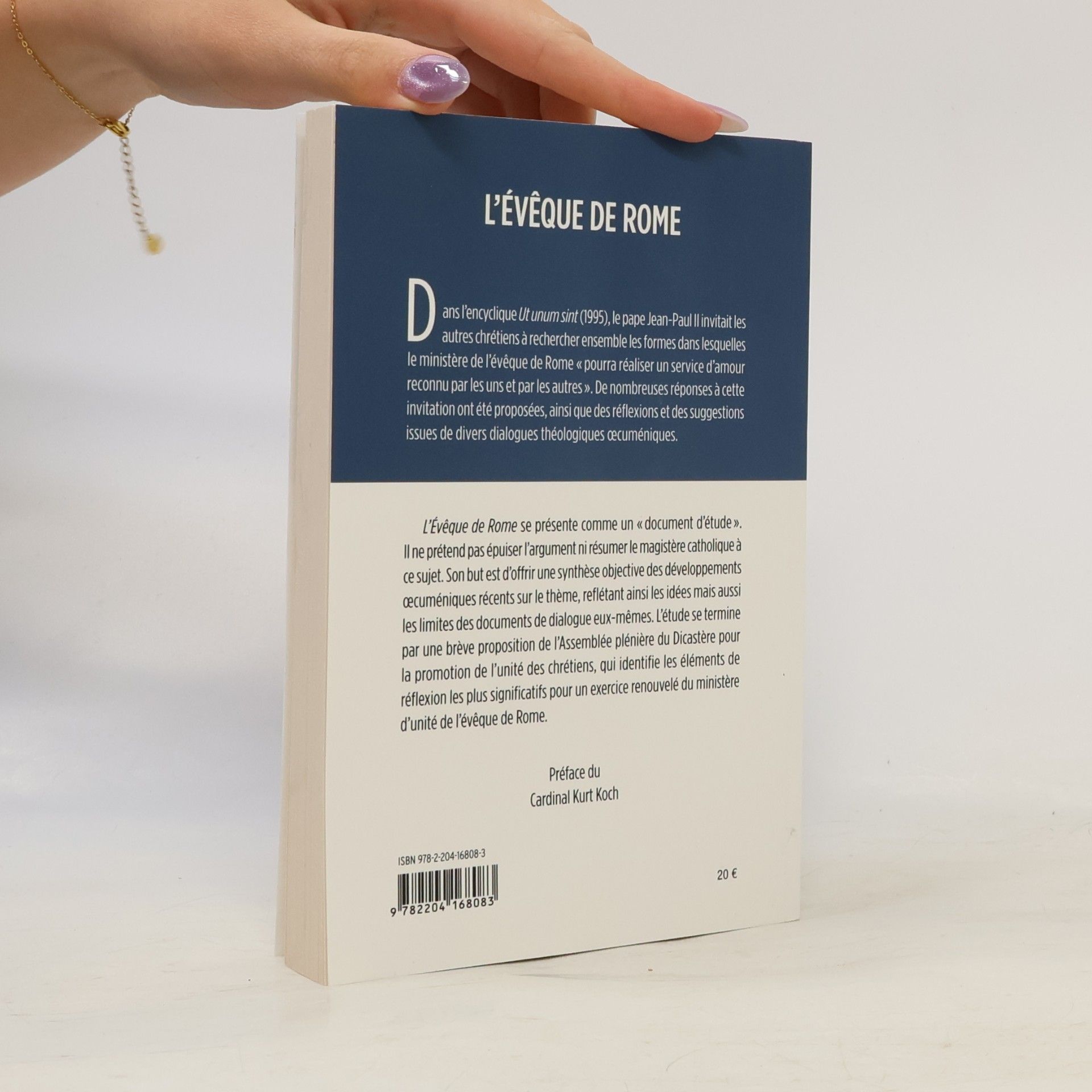 Dicastère pour la Promotion de l'Unité des Chrétiens L'évêque de Rome