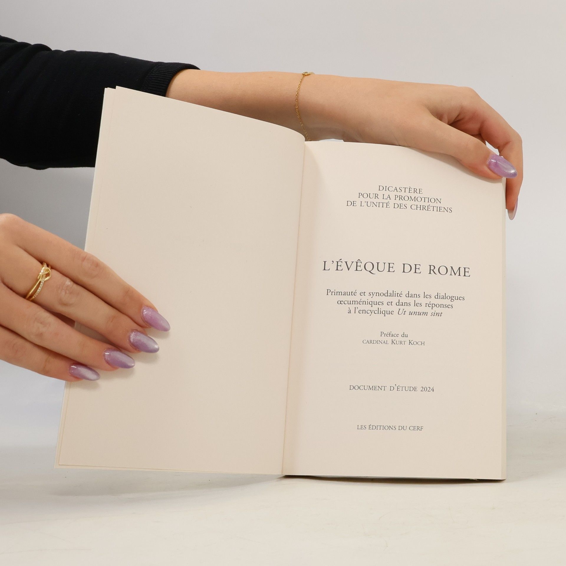 Dicastère pour la Promotion de l'Unité des Chrétiens L'évêque de Rome