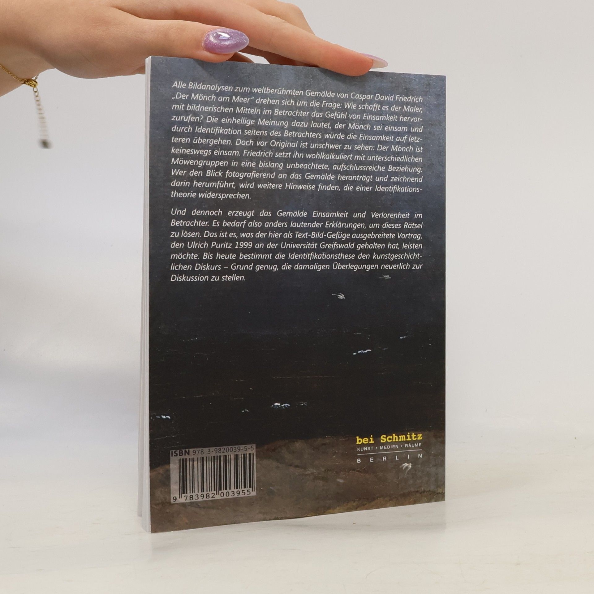 Ulrich Puritz „Der Mönch am Meer“ und die Möwen