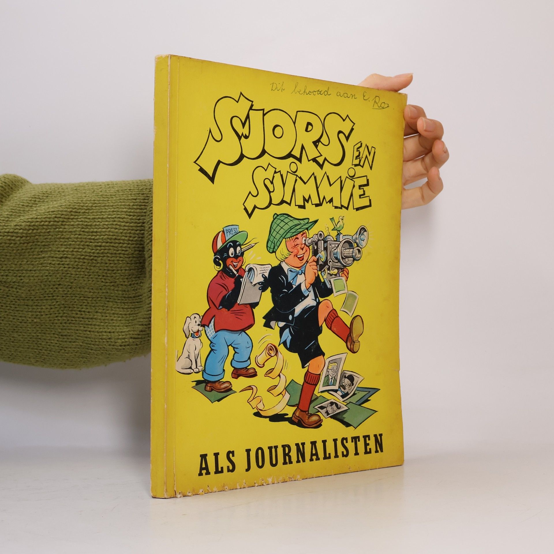 Frans Piët Sjors en Sjimmie als journalisten