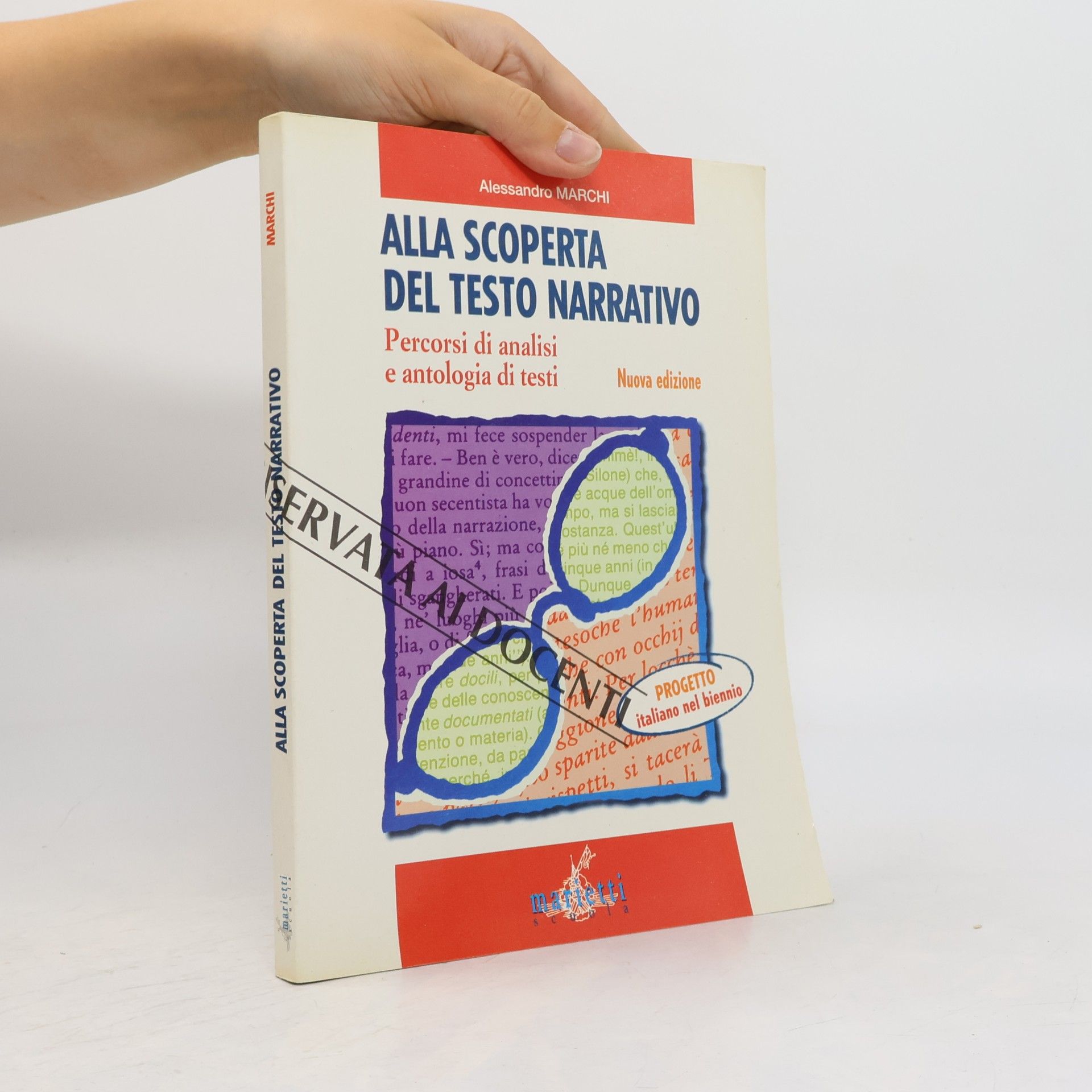 Alessandro Marchioro Alla scoperta del testo narrativo
