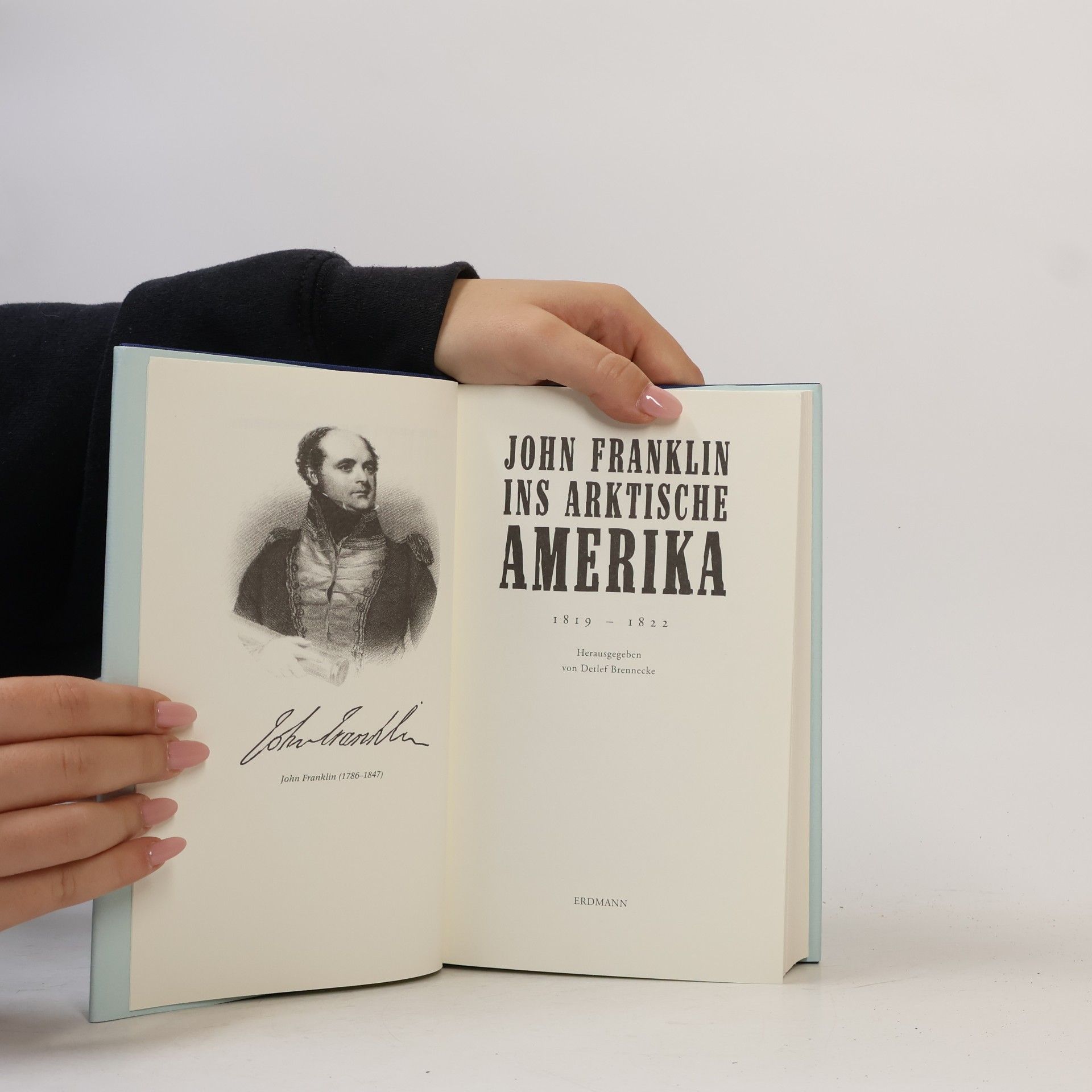 John Franklin Ins arktische Amerika
