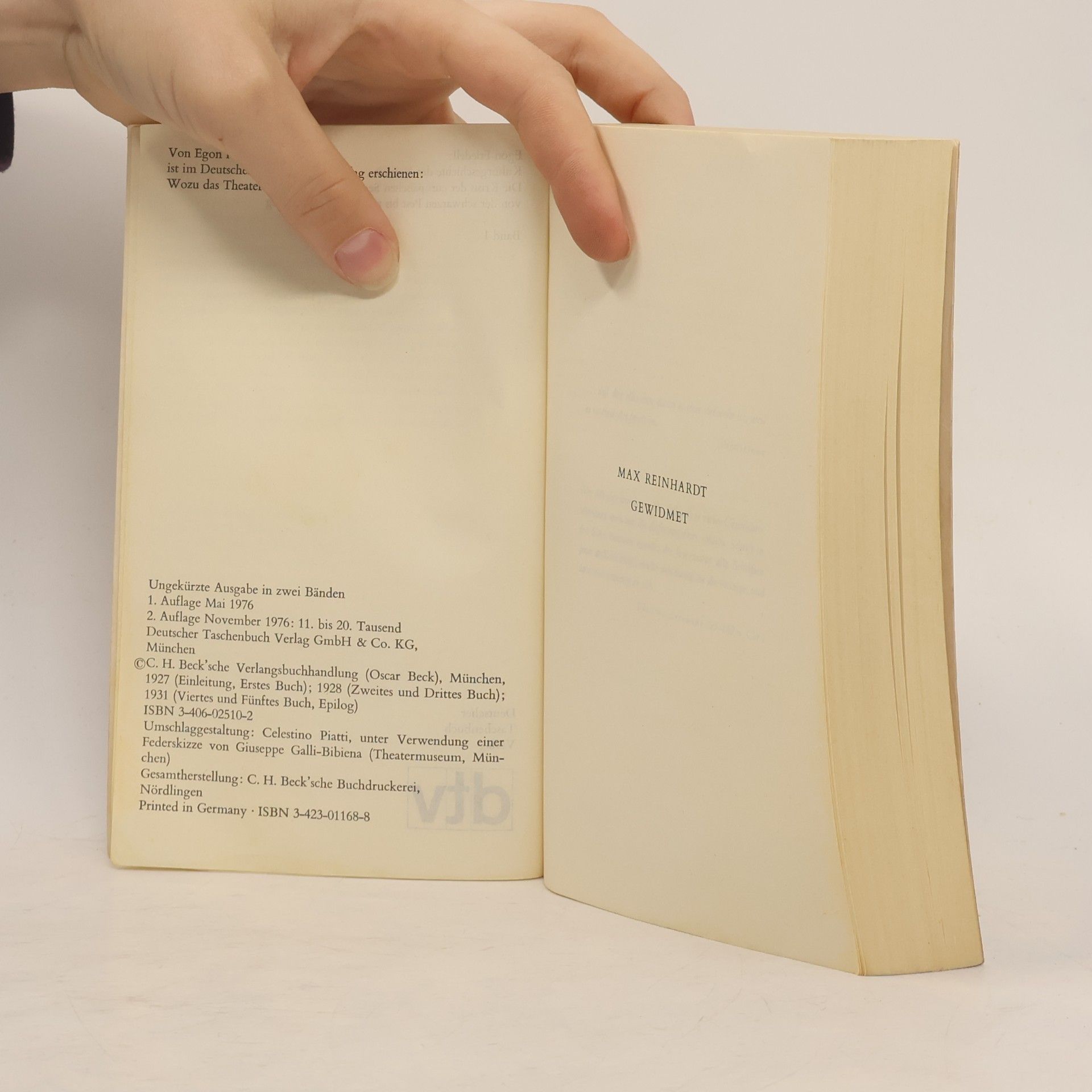 Egon Friedell Kulturgeschichte der Neuzeit 1