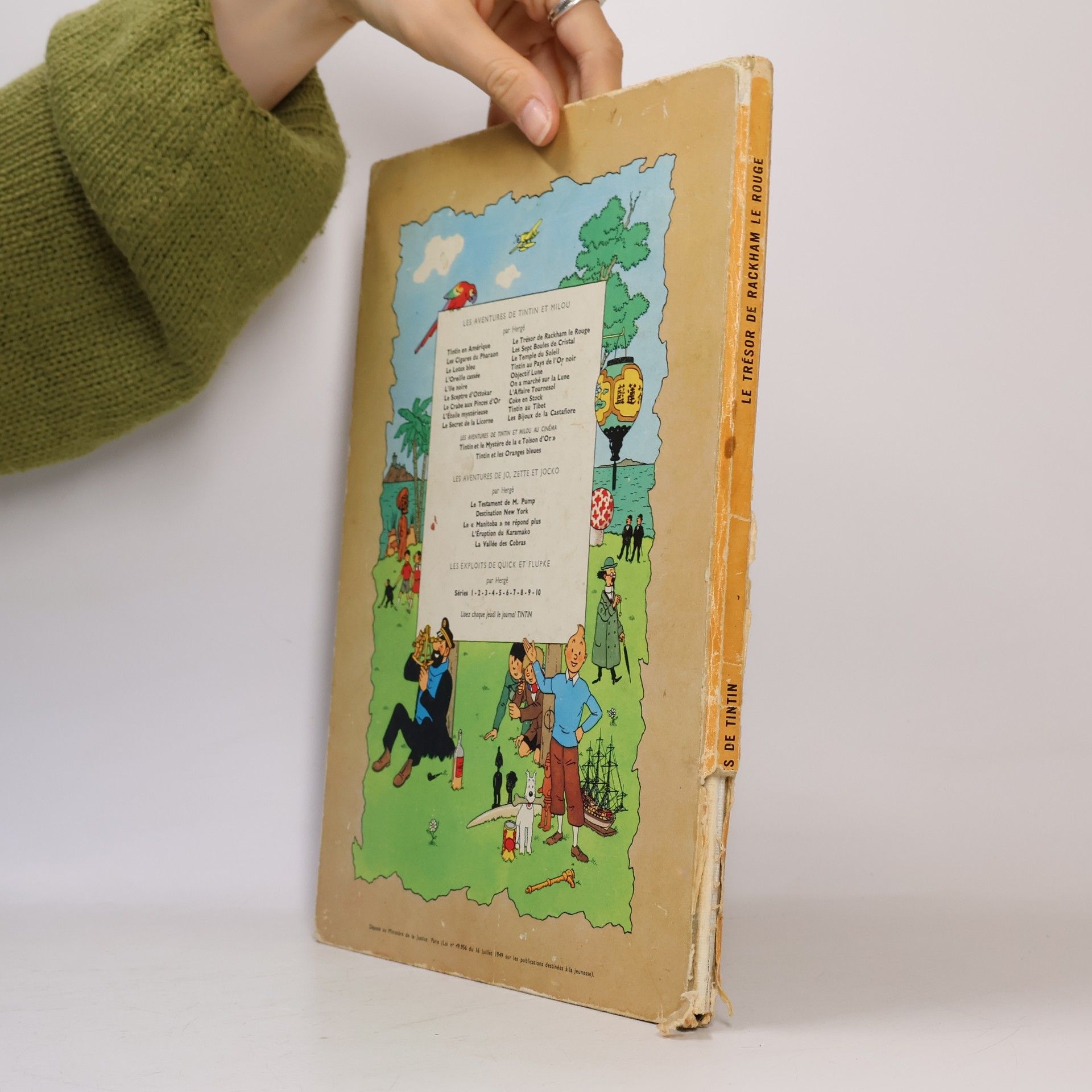 Hergé Les Aventures de Tintin. Le Trésor de Rackham le Rouge