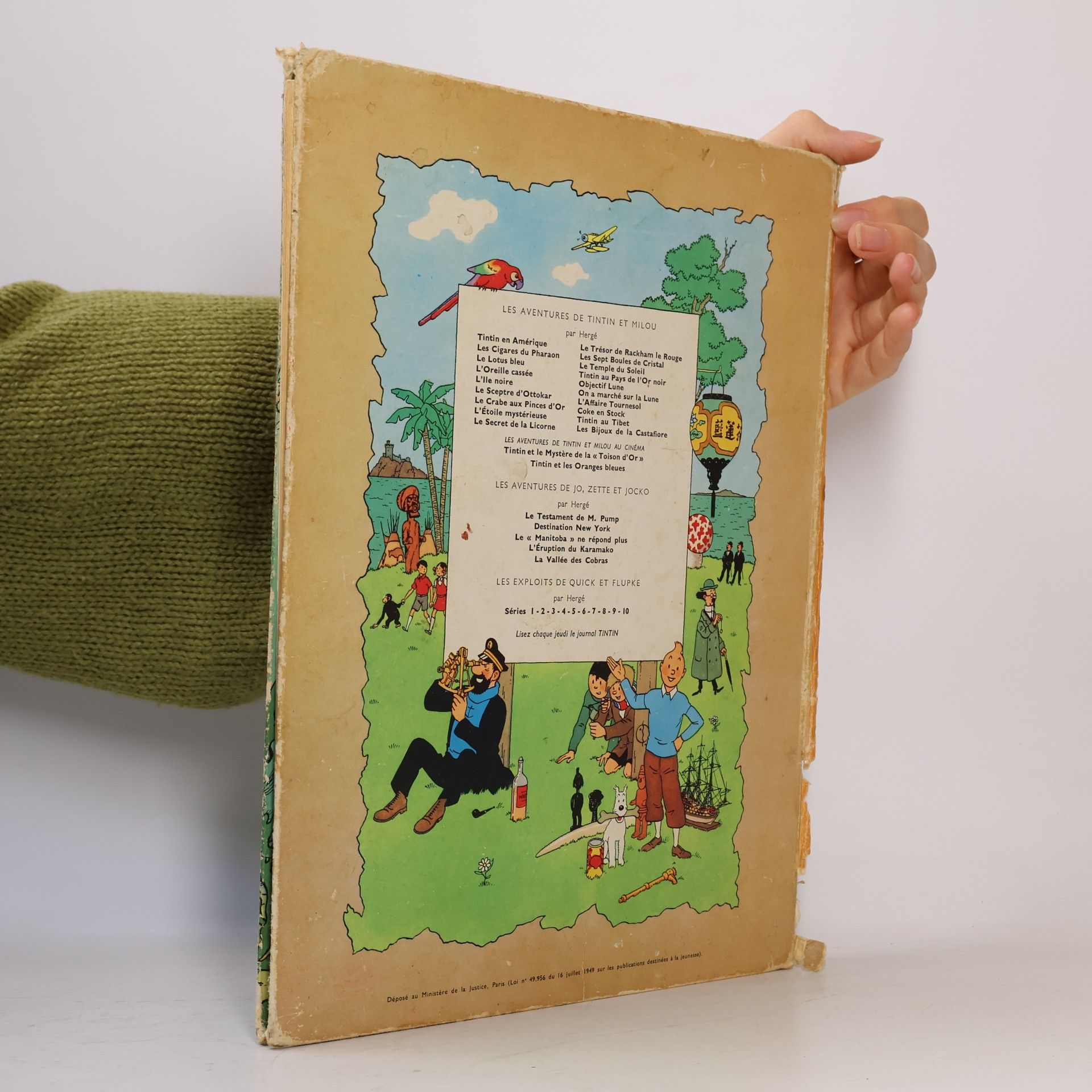 Hergé Les Aventures de Tintin. Le Trésor de Rackham le Rouge
