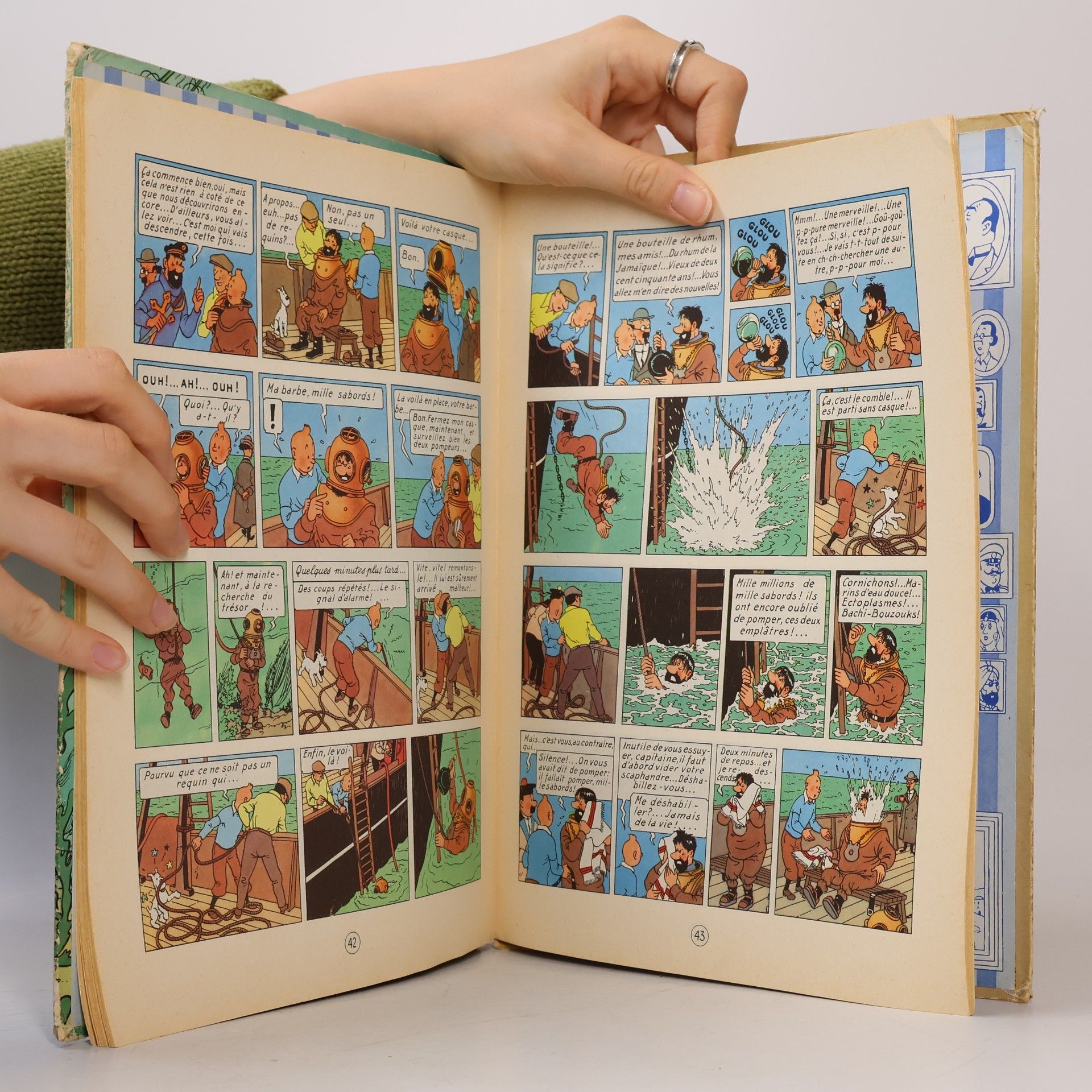 Hergé Les Aventures de Tintin. Le Trésor de Rackham le Rouge