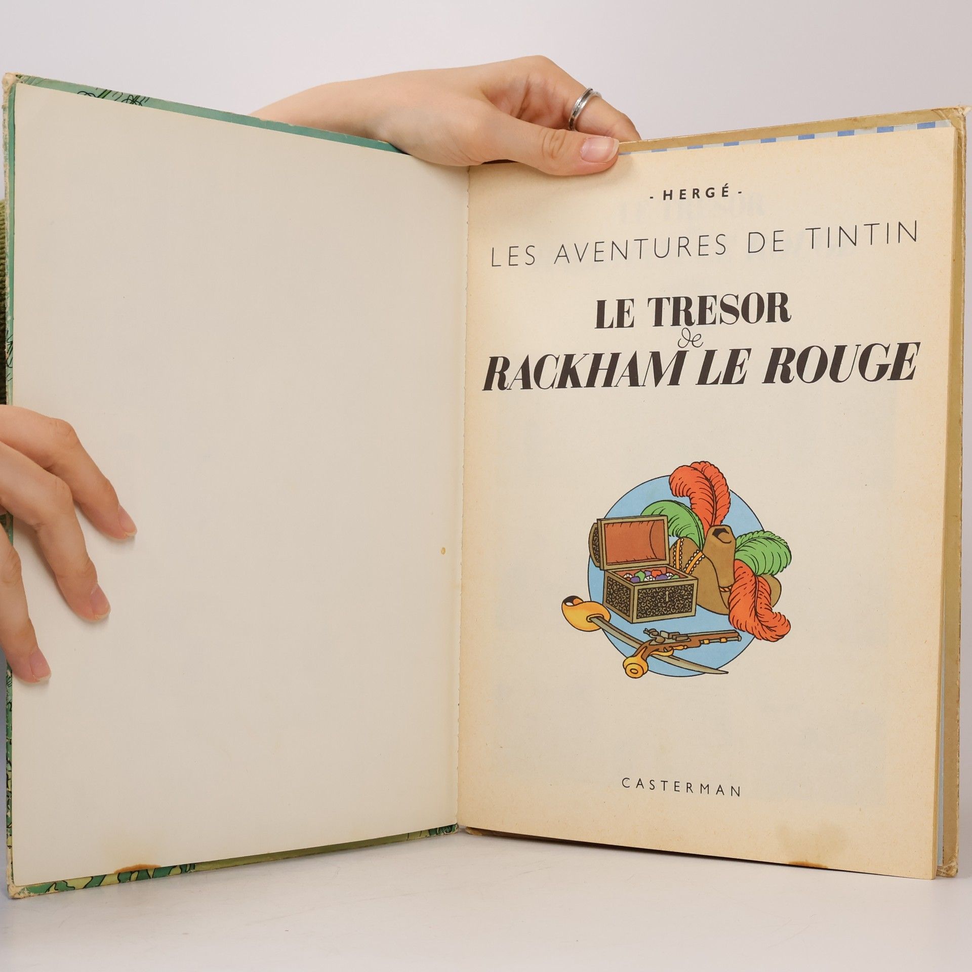 Hergé Les Aventures de Tintin. Le Trésor de Rackham le Rouge