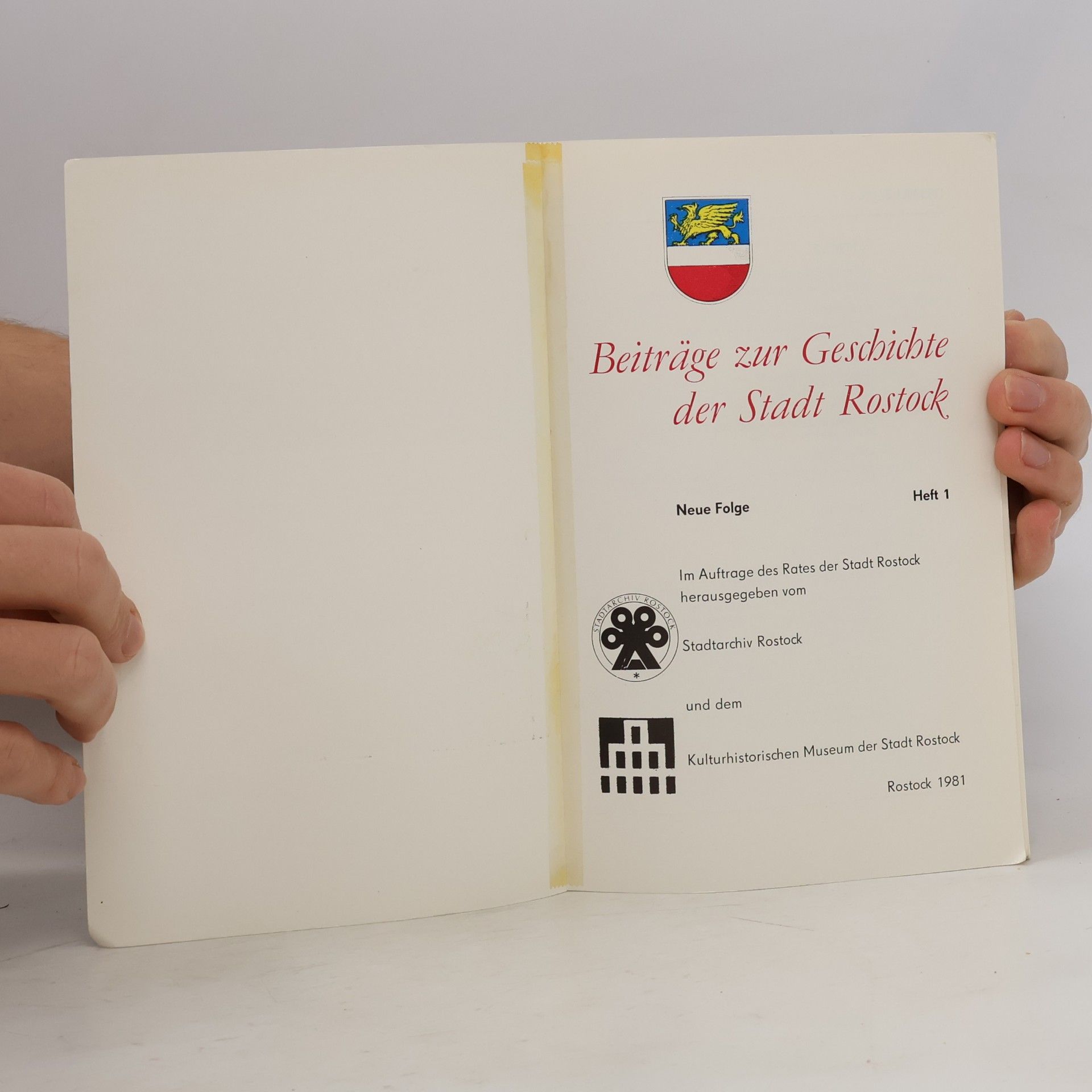 kolektiv Beiträge zur Geschichte der Stadt Rostock