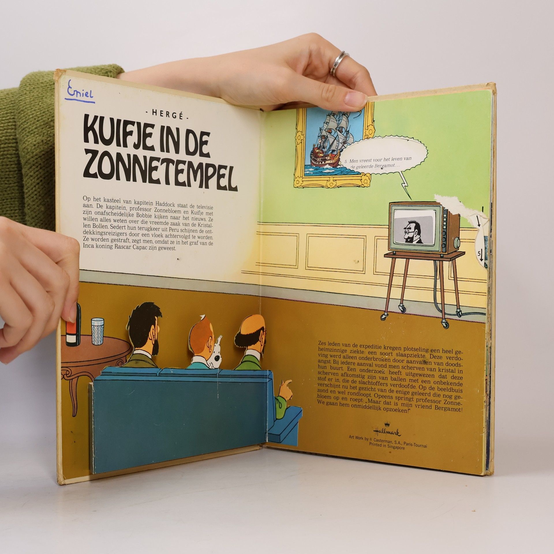 AA.VV. Kuifje in de zonnentempel