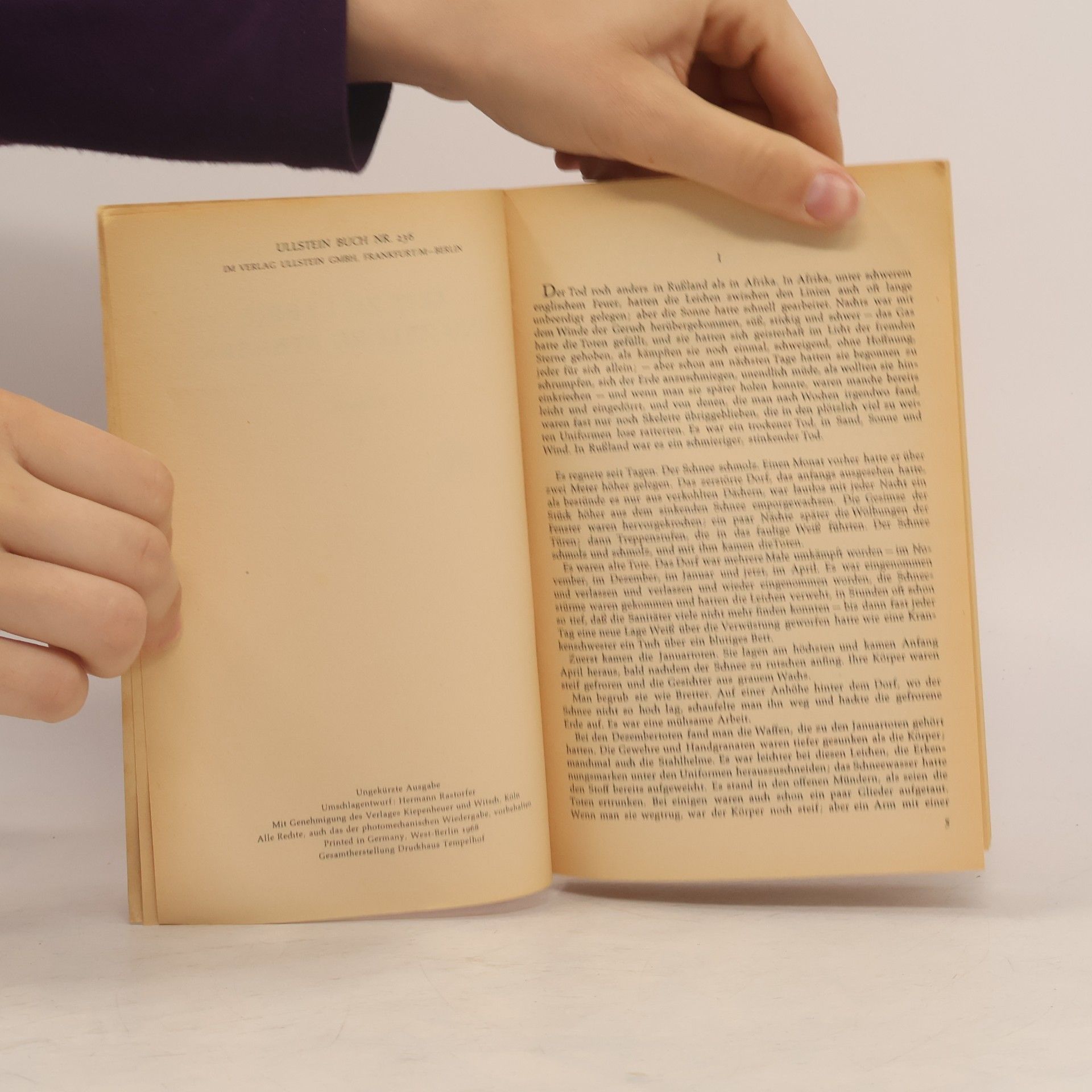 Erich Maria Remarque Zeit zu leben und Zeit zu sterben