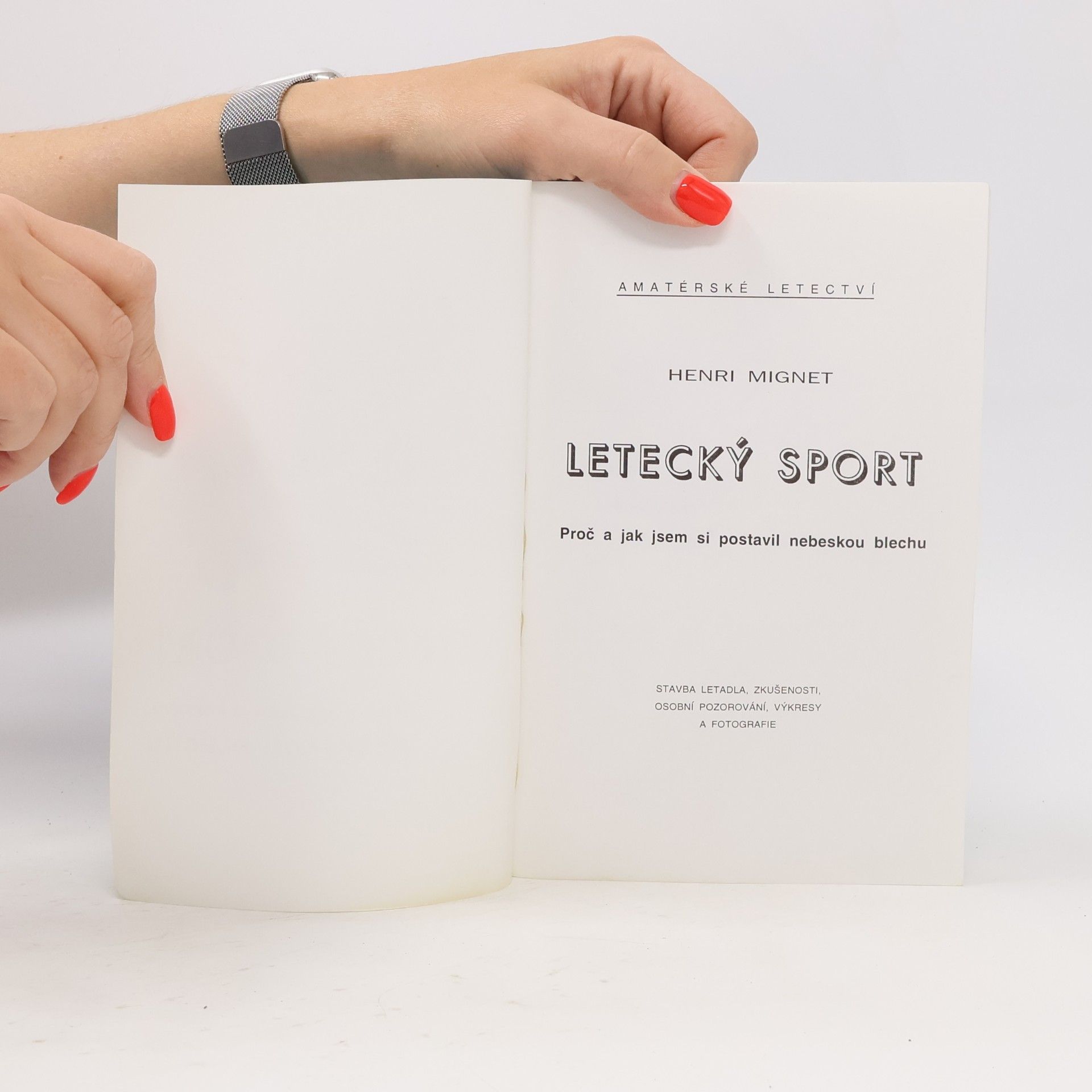 Henri Mignet Letecký sport
