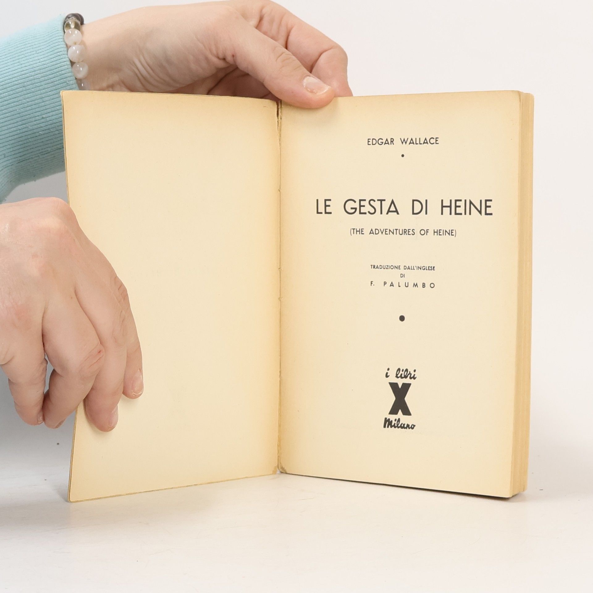 Edgar Wallace Le gesta di Heine