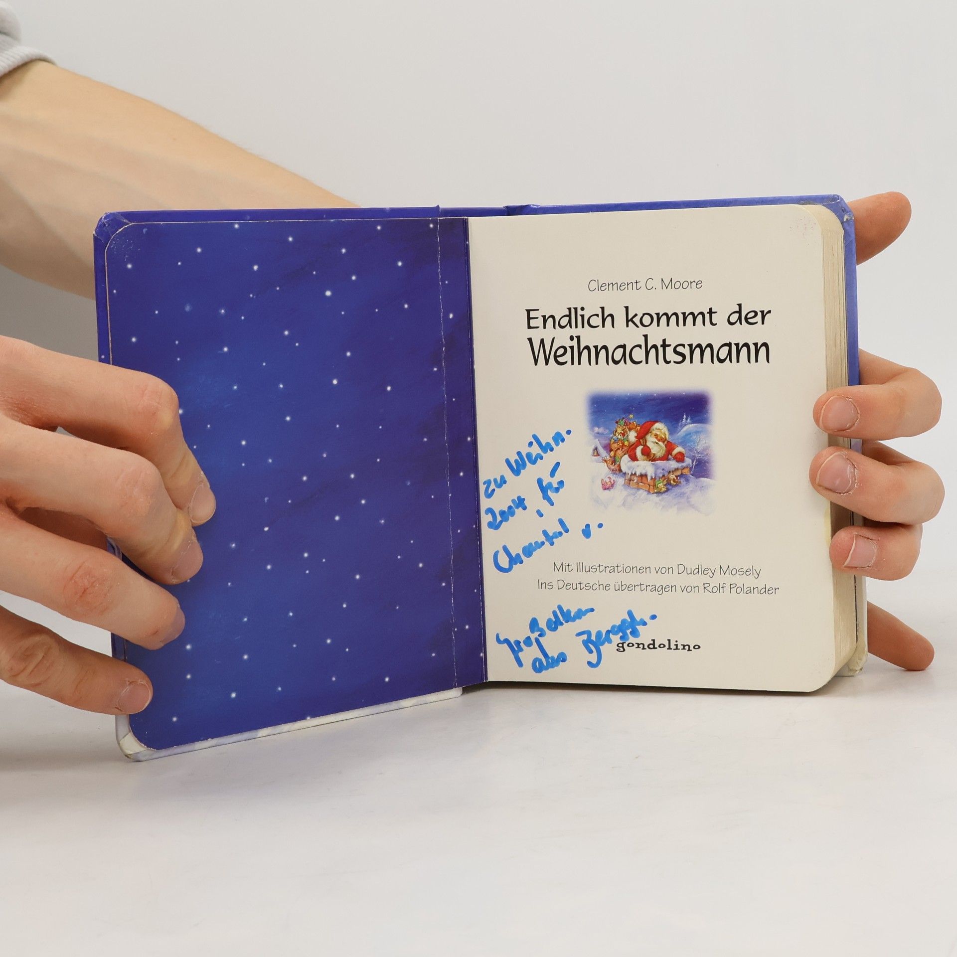 Clement Clarke Moore Endlich kommt der Weihnachtsmann