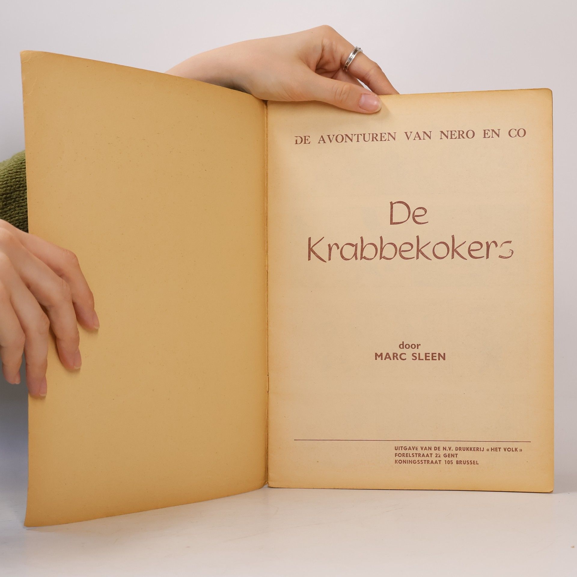 Marc Sleen De Krabbekokers