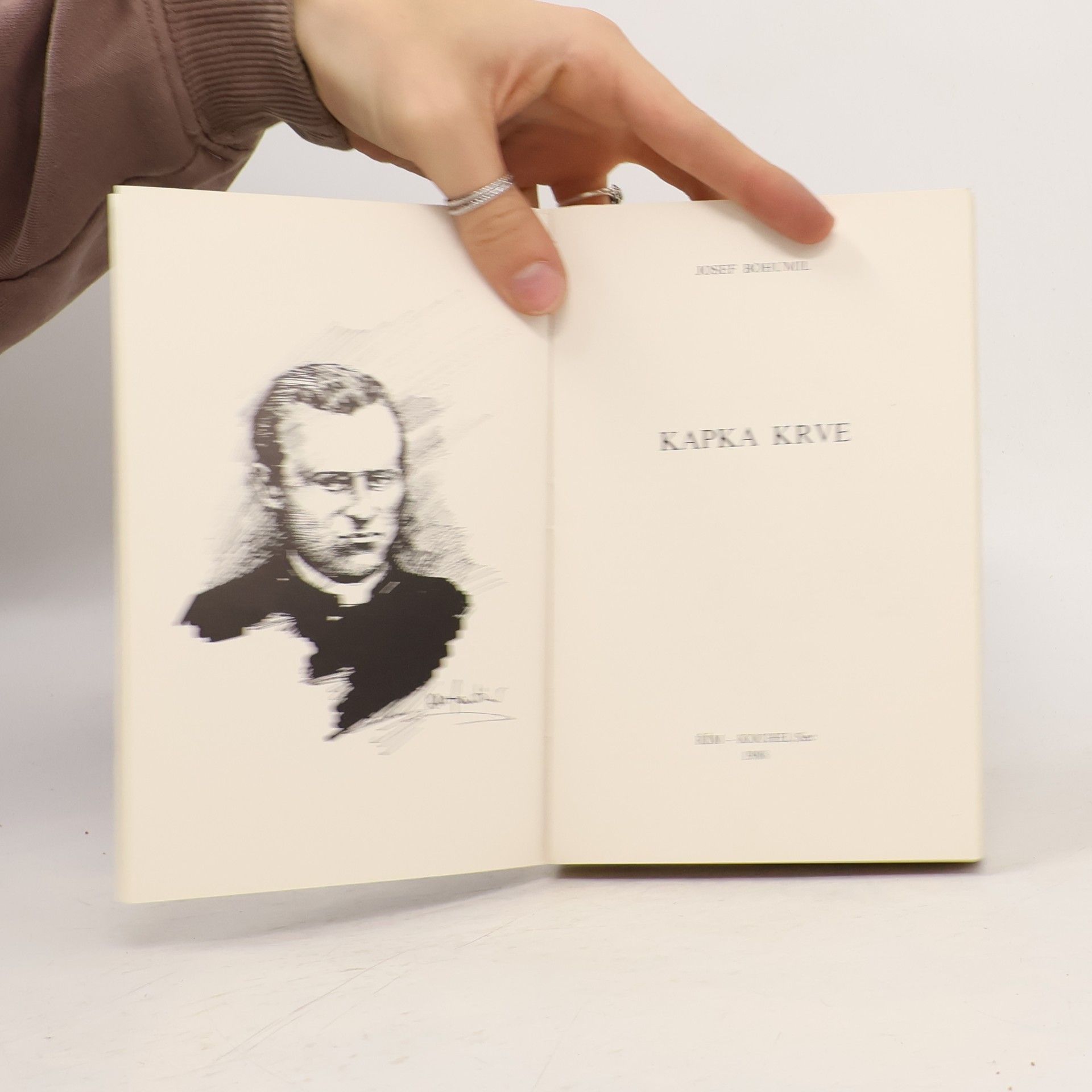 Josef Bohumil Kapka krve
