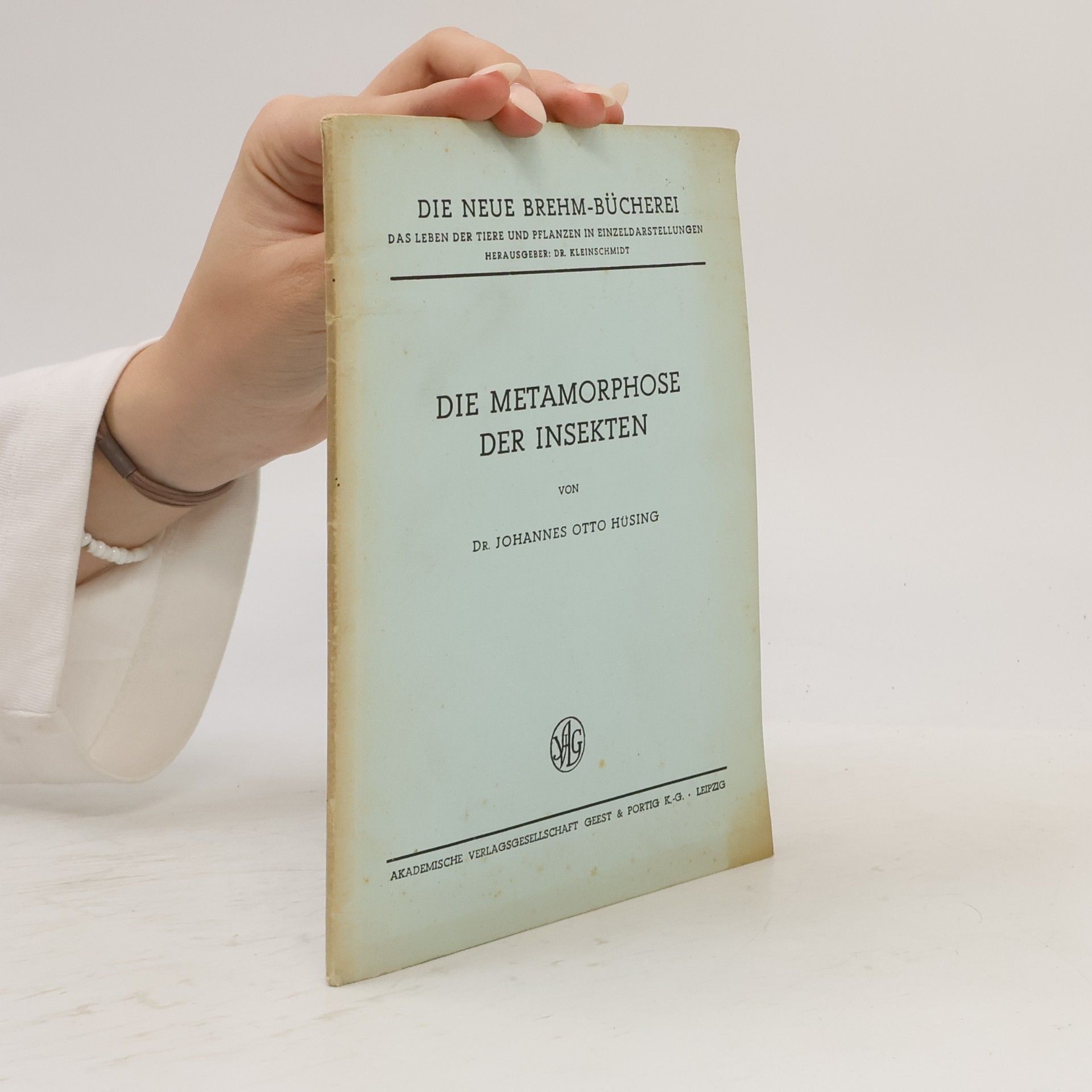 Die Metamorphose der Insekten