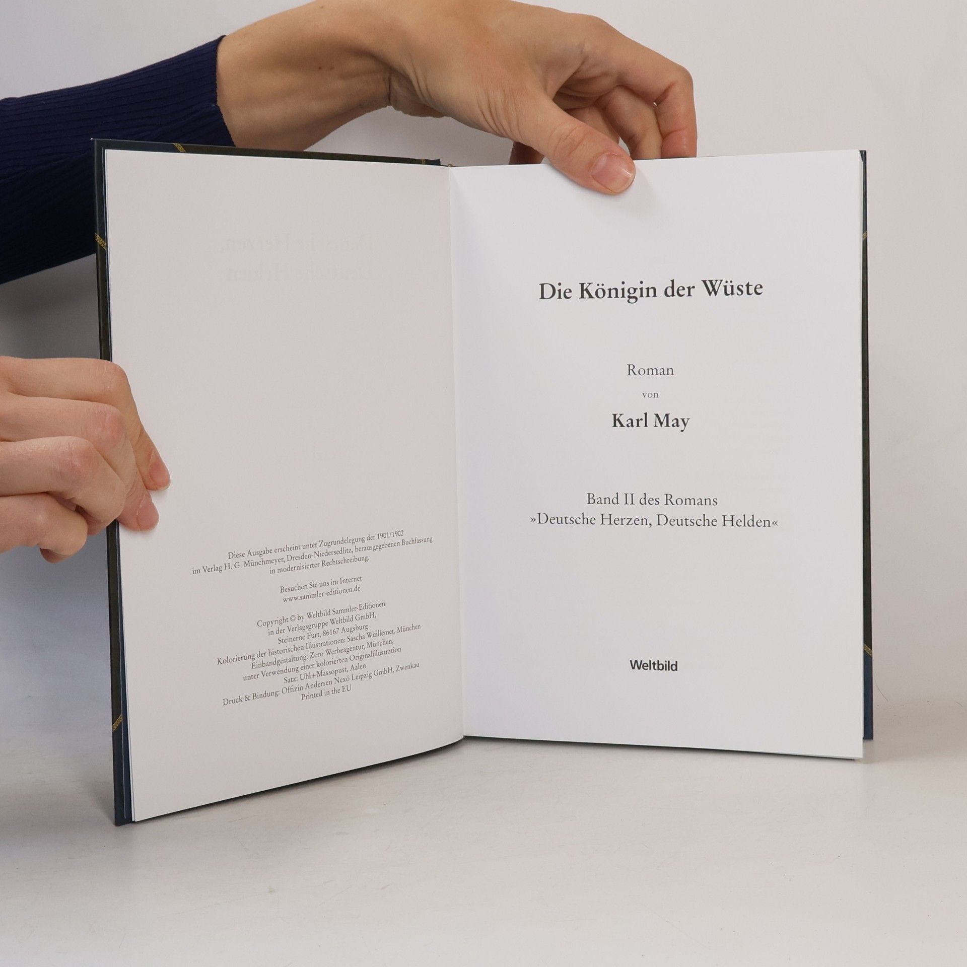 Karl May Die Königin der Wüste