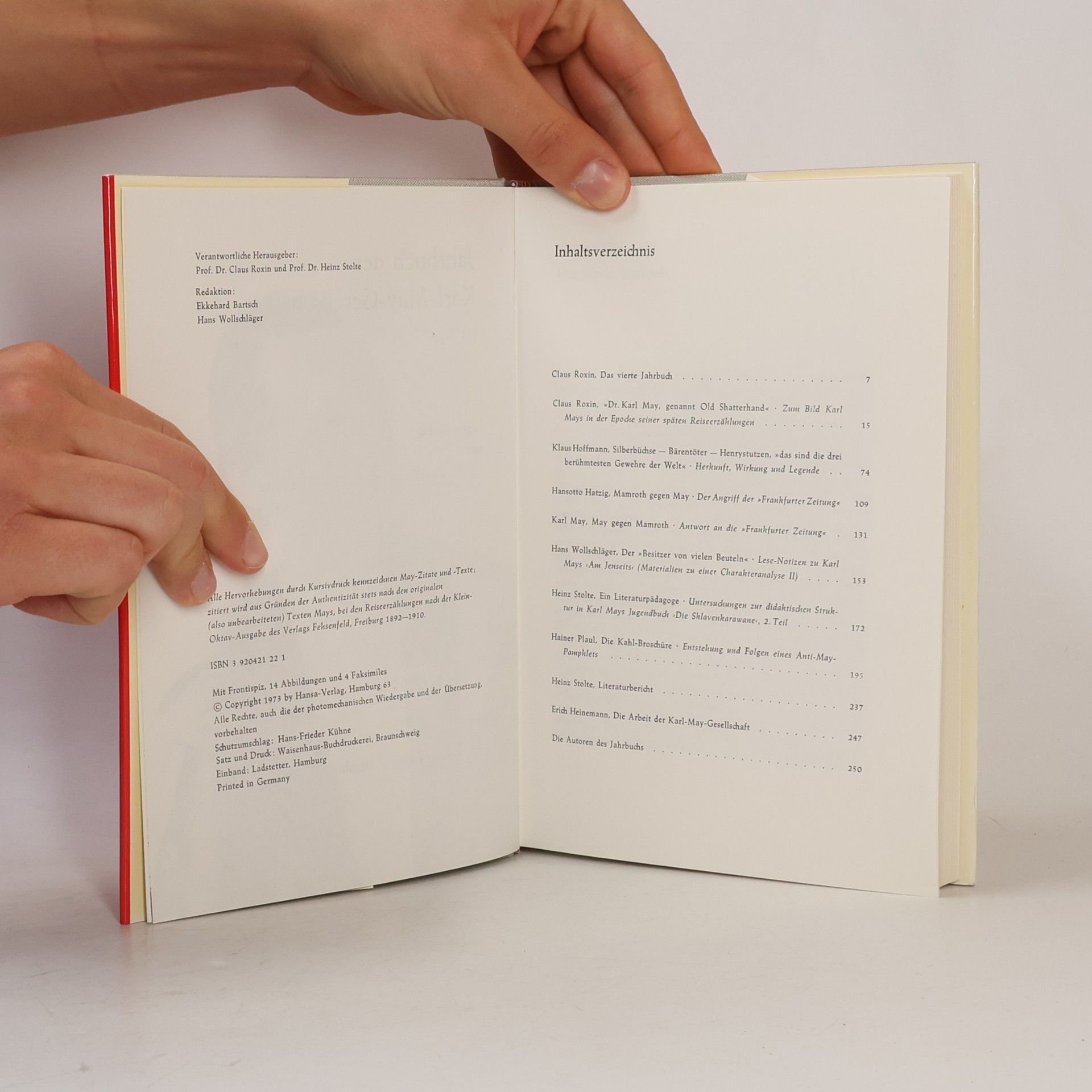 Kolektiv autorů Jahrbuch der Karl May Gesellschaft 1974