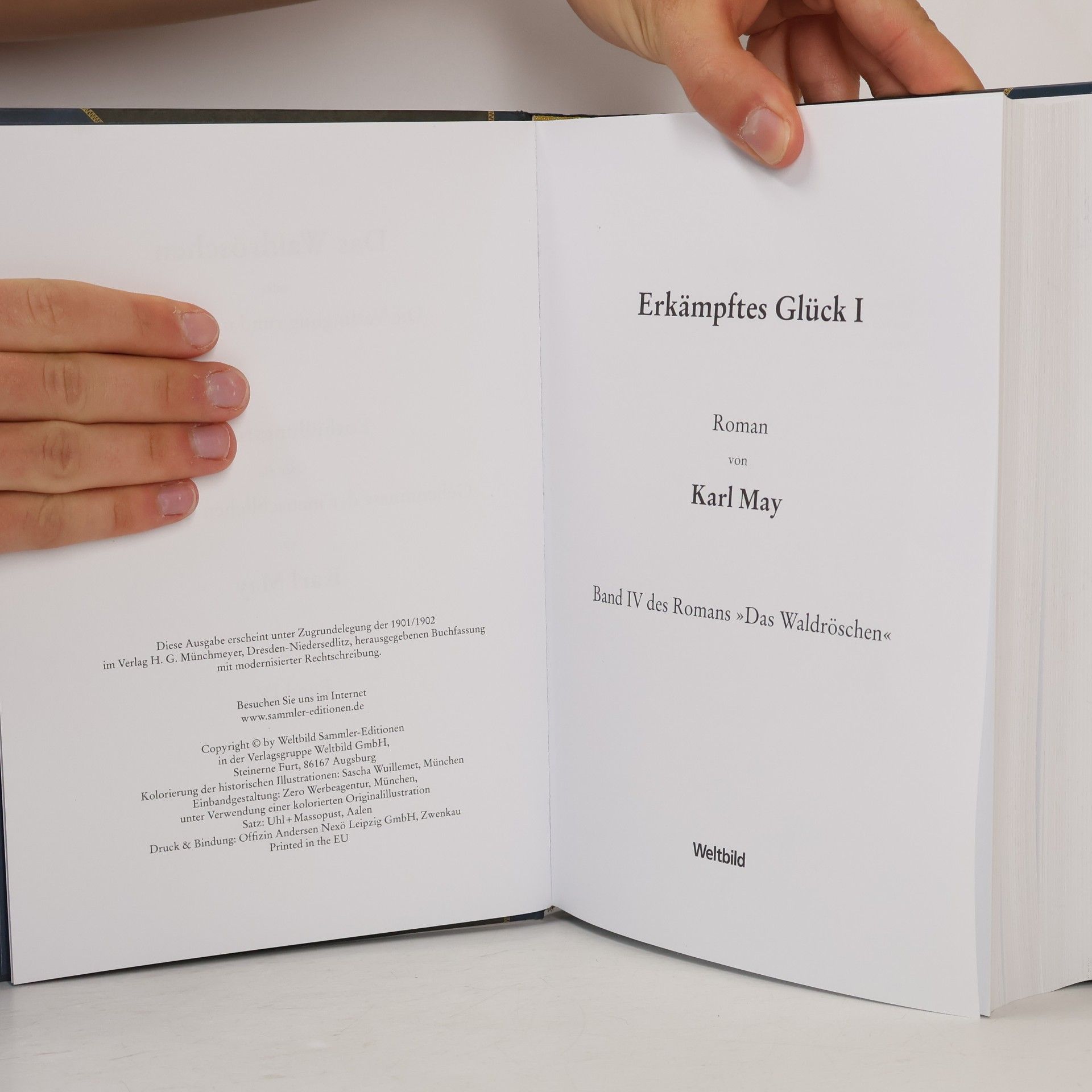 Karl May Erkämpftes Glück I.