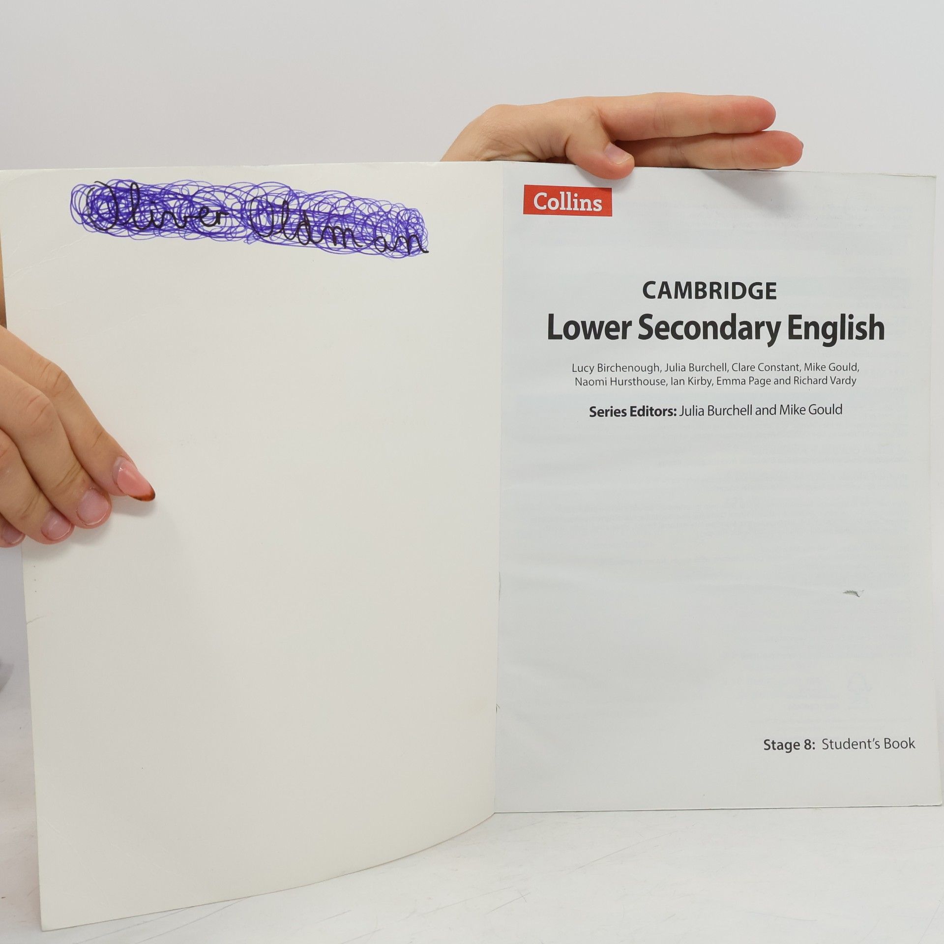 Richard Vardy Lower Secondary English Student's Book: Stage 8
