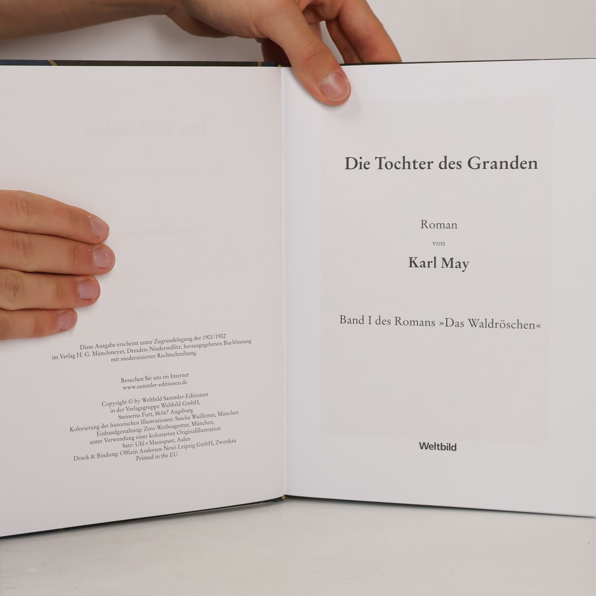 Karl May Das Waldröschen. Die Tochter des Granden