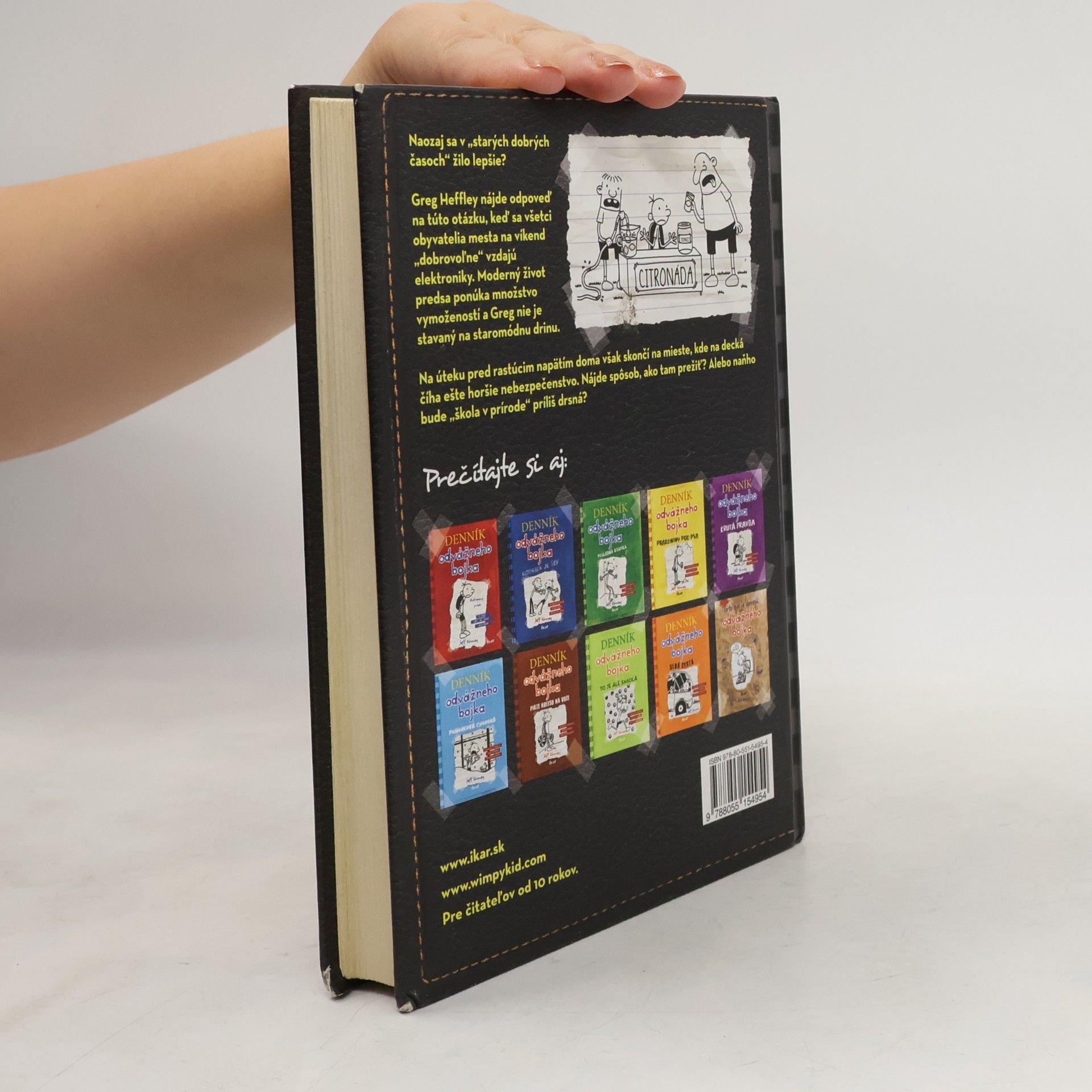 Jeff Kinney Denník odvážneho bojka 10. Drsná škola