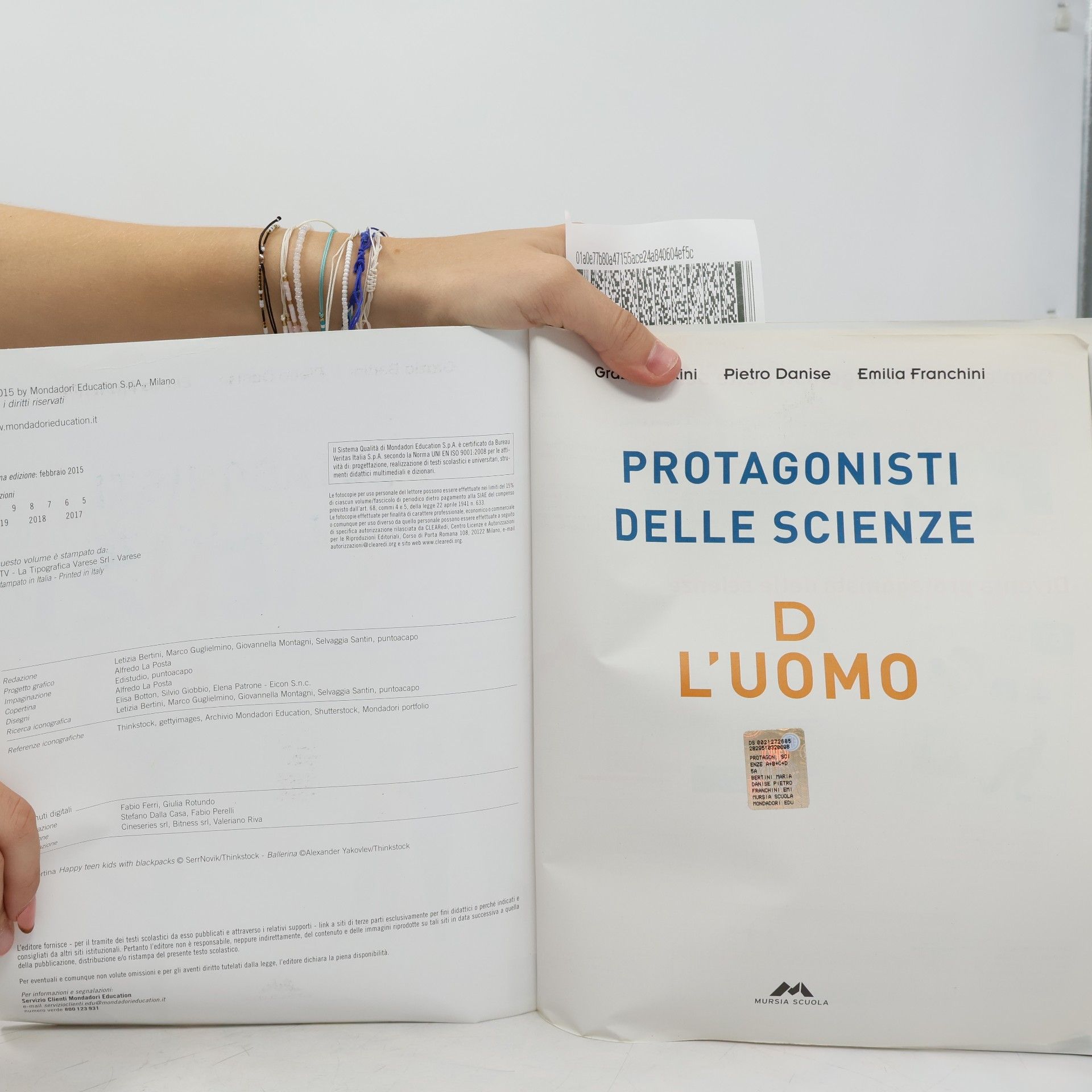 Maria Grazia Bertini Protagonisti delle scienze