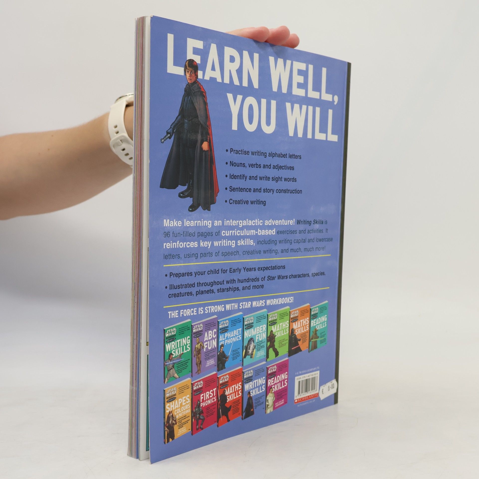 Scholastic Inc. Star Wars Workbooks: Writing Skills - Ages 6-7