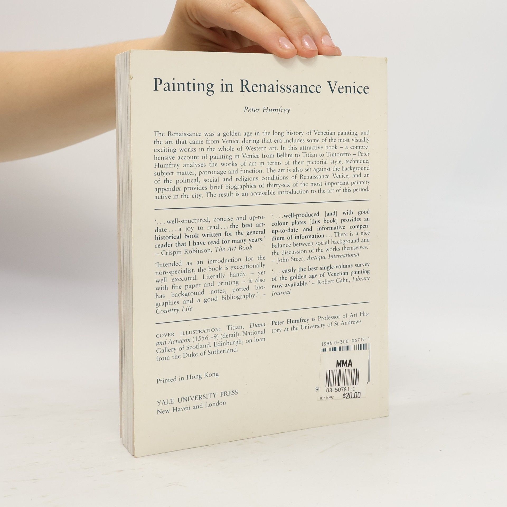 Peter Humfrey Painting in Renaissance Venice