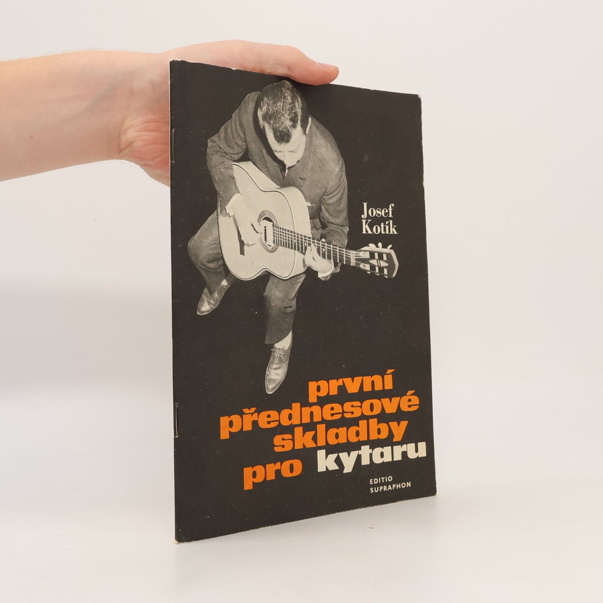 Josef Kotík První přednesové skladby pro kytaru
