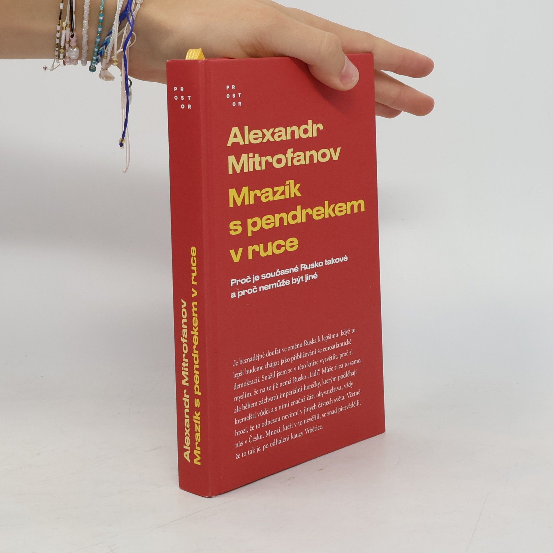 Alexandr Mitrofanov Mrazík s pendrekem v ruce