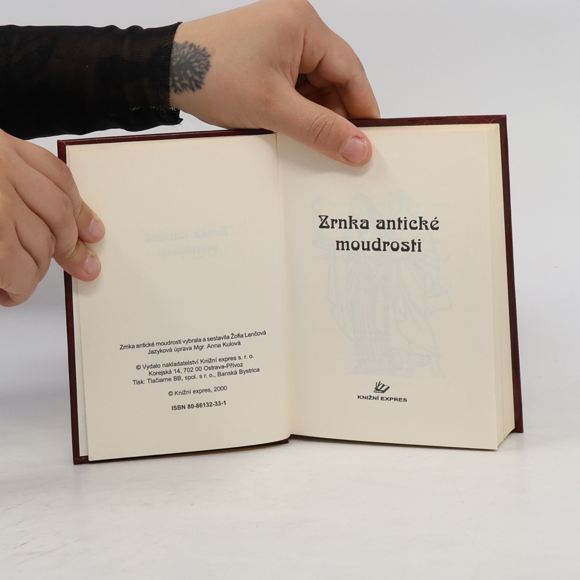 Žofia Lenčová Zrnka antické moudrosti