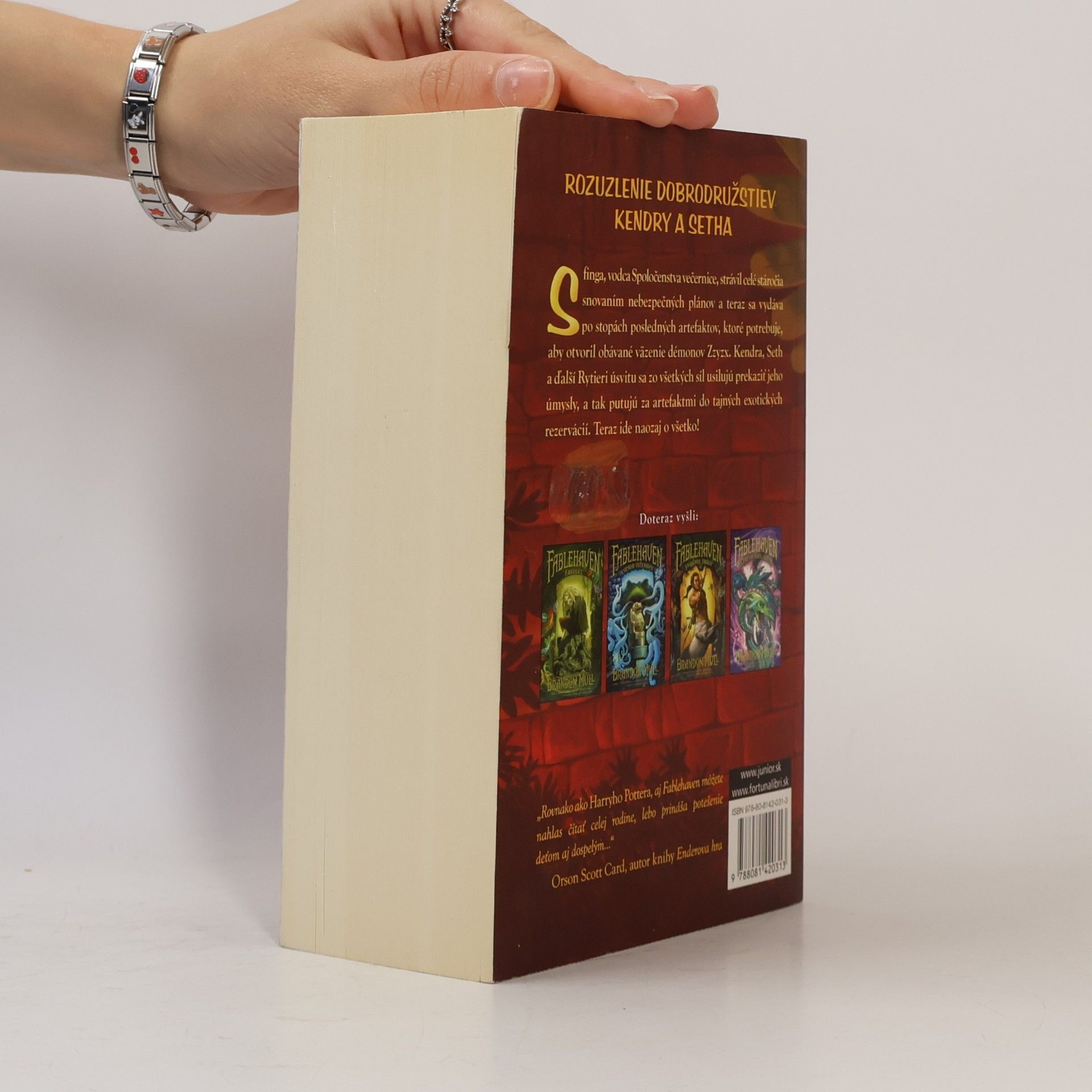 Brandon Mull Fablehaven Kľúče od väzenia démonov