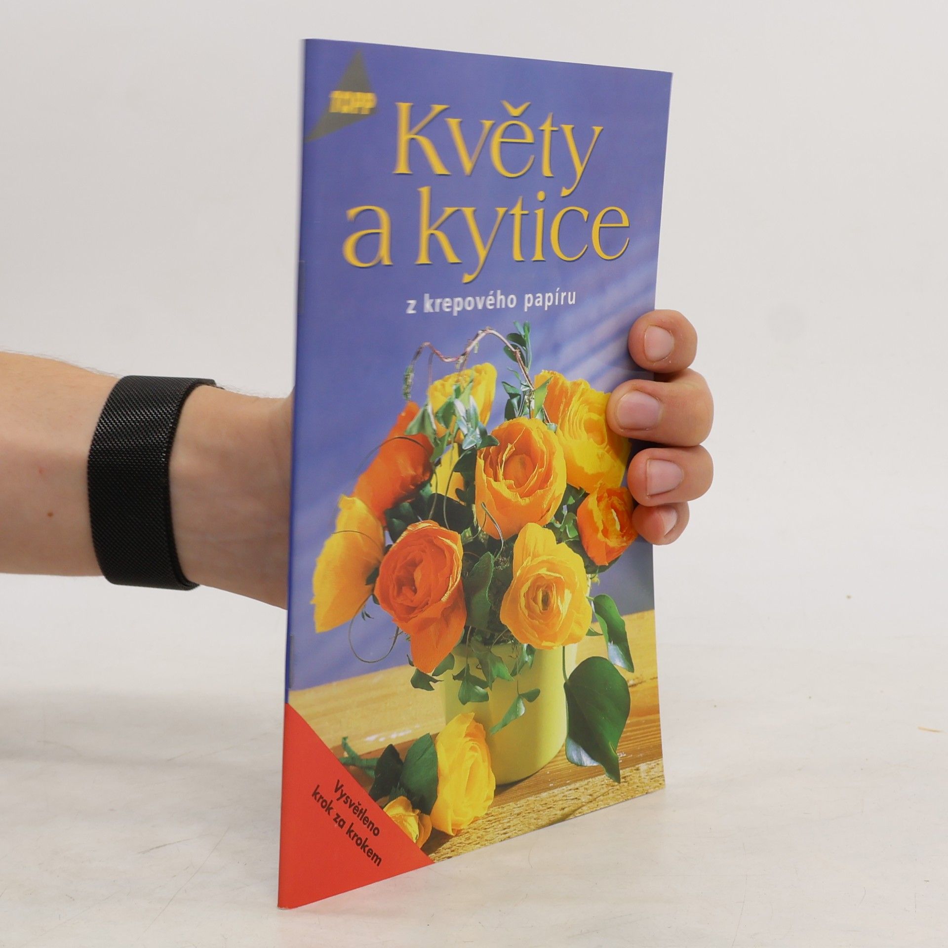 Various authors Květy a kytice z krepového papíru