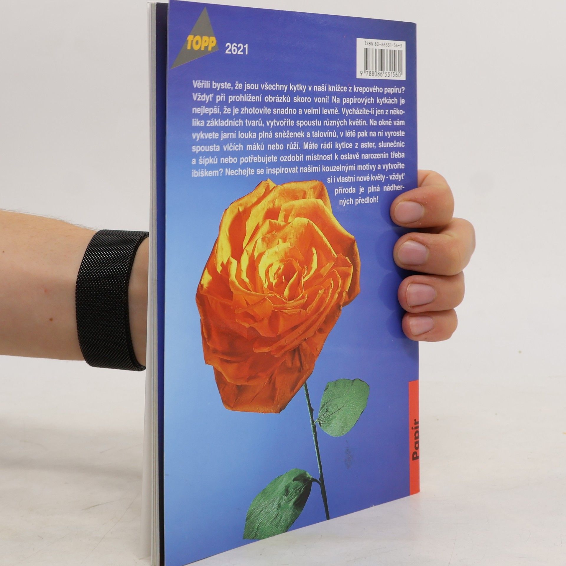 Various authors Květy a kytice z krepového papíru