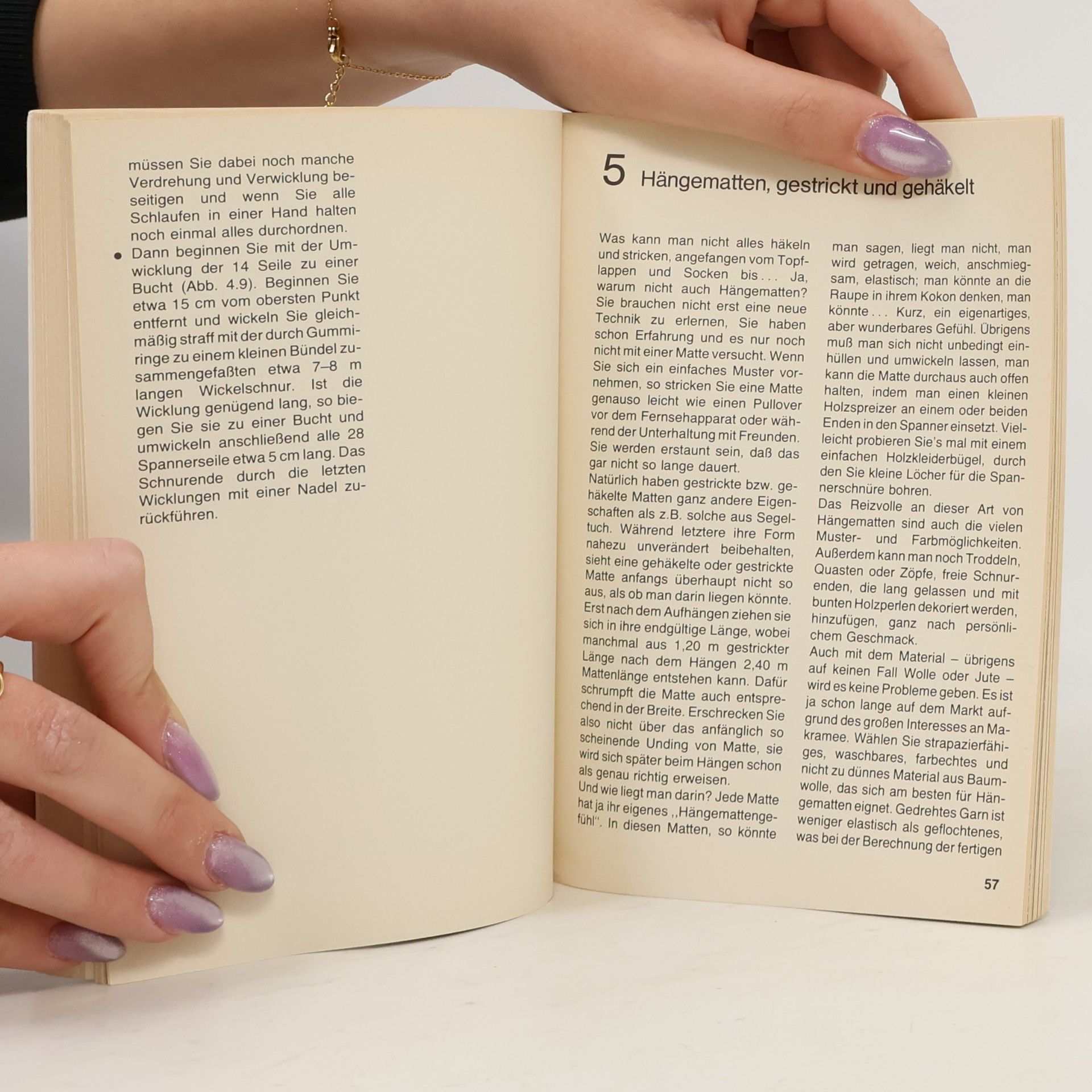 Bonny Schmid Burleson Das Hängemattenbuch