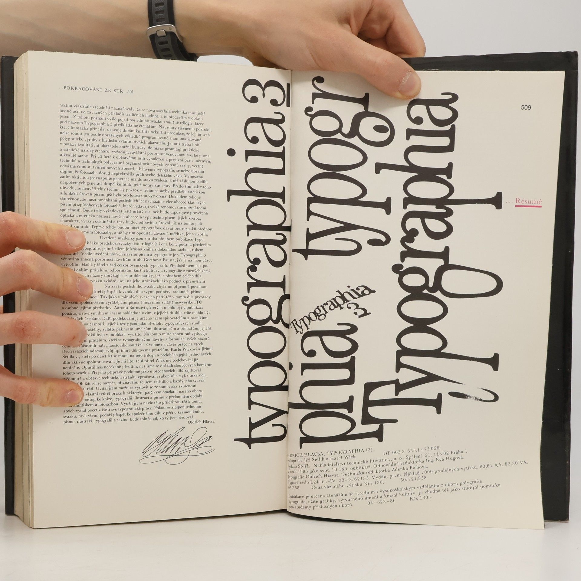 Oldřich Hlavsa Typographia 3