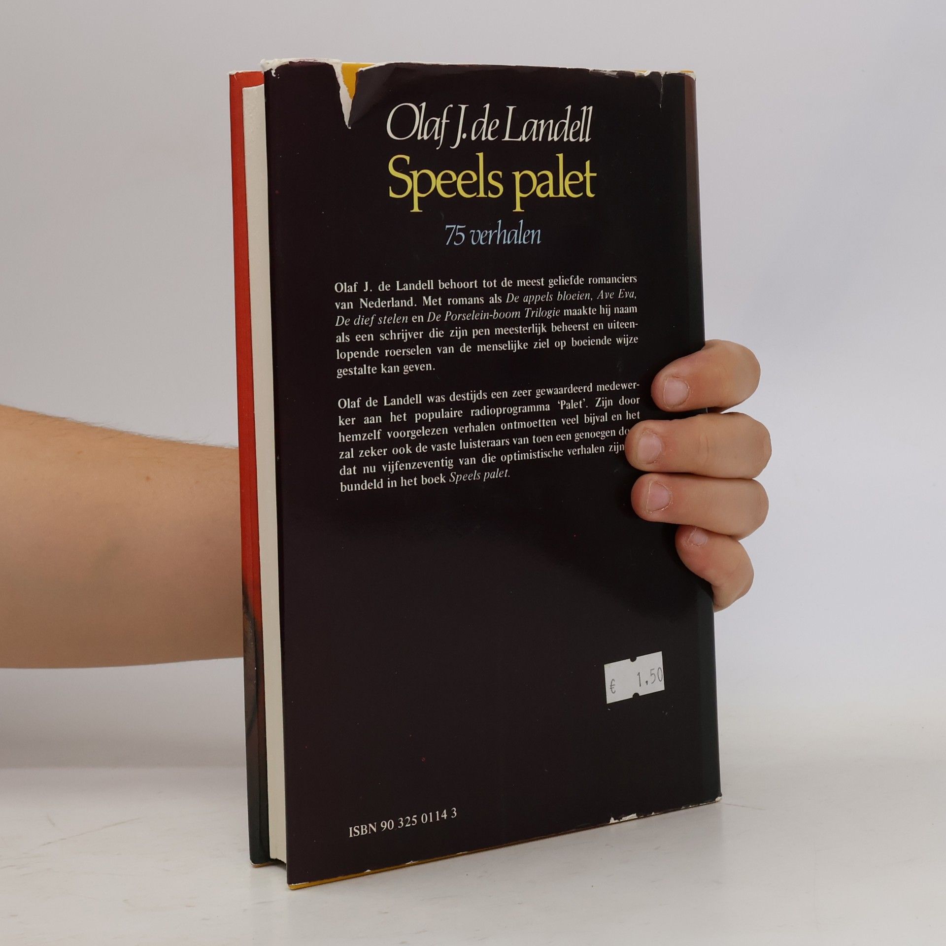 Olaf J. de Landell Speels palet