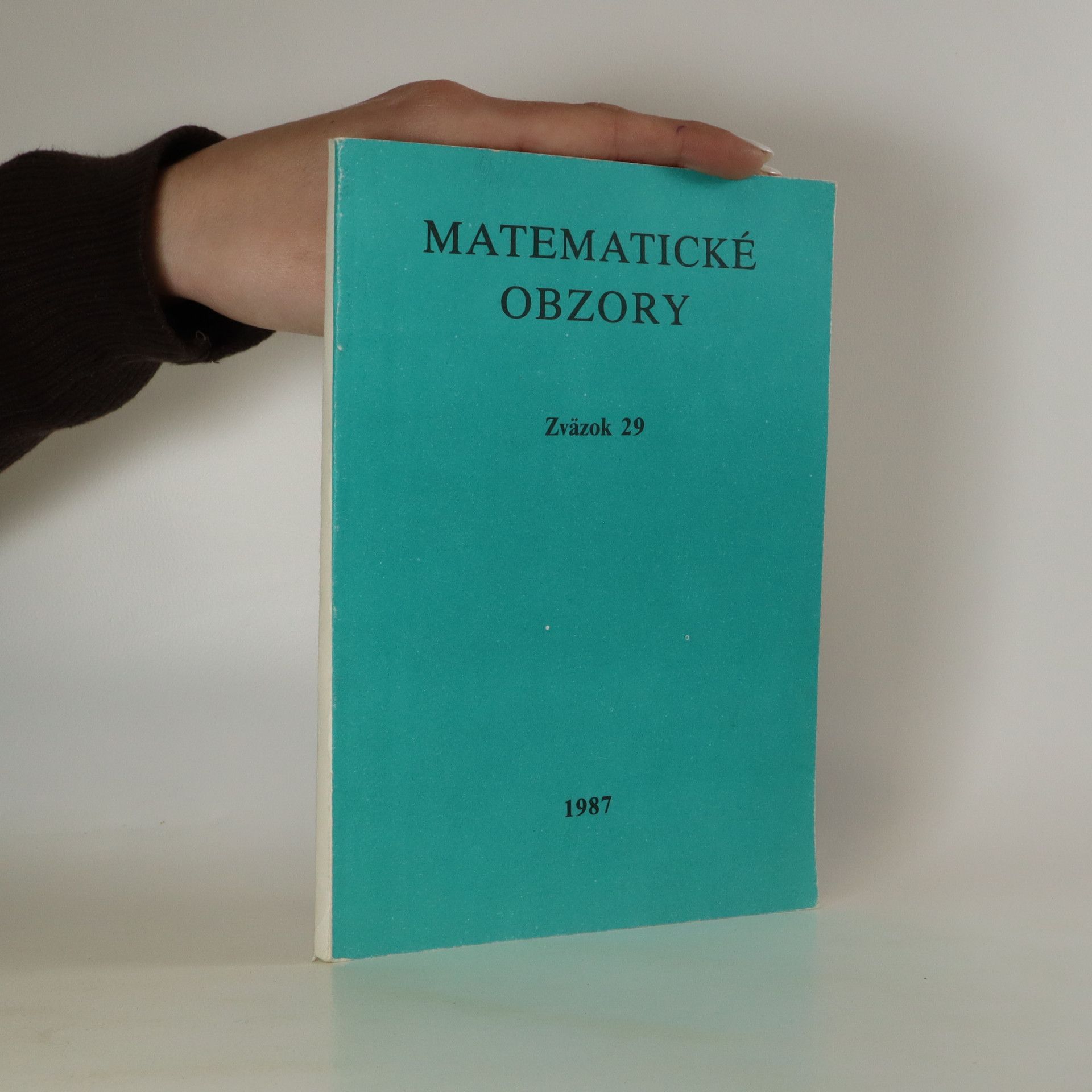 Kolektív autorov Matematické obzory. Zväzok 4