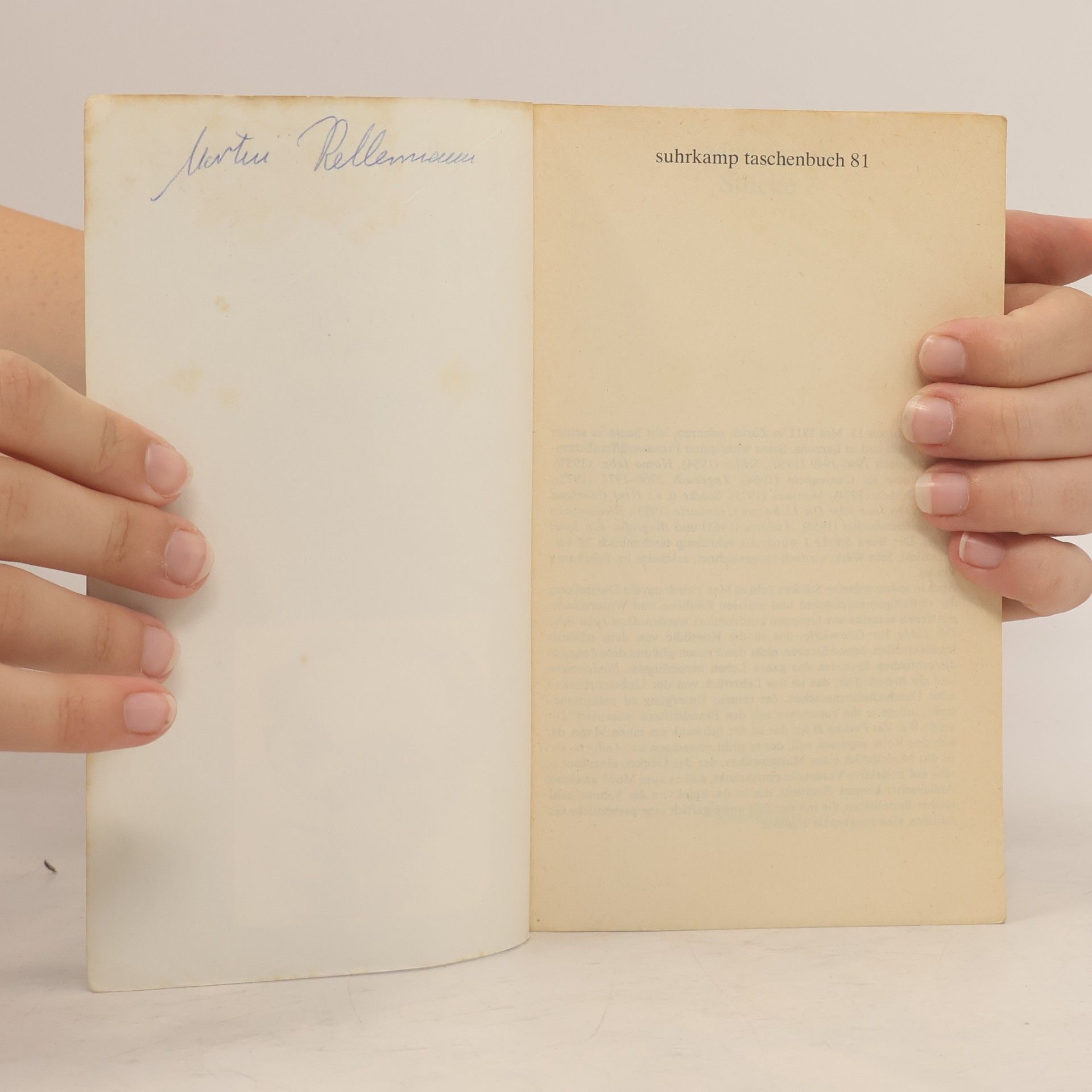 Max Frisch Stücke. 2