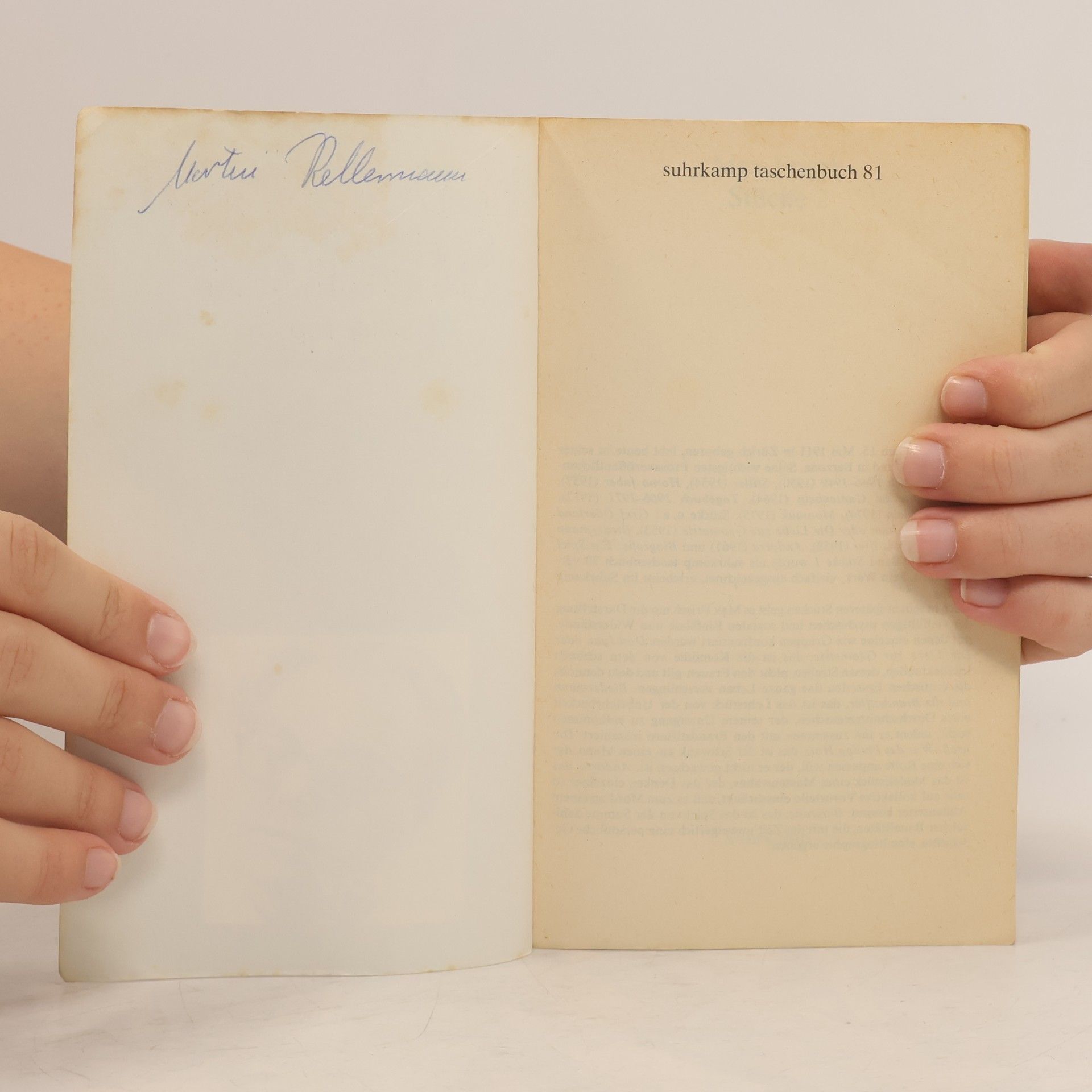 Max Frisch Stücke. 2