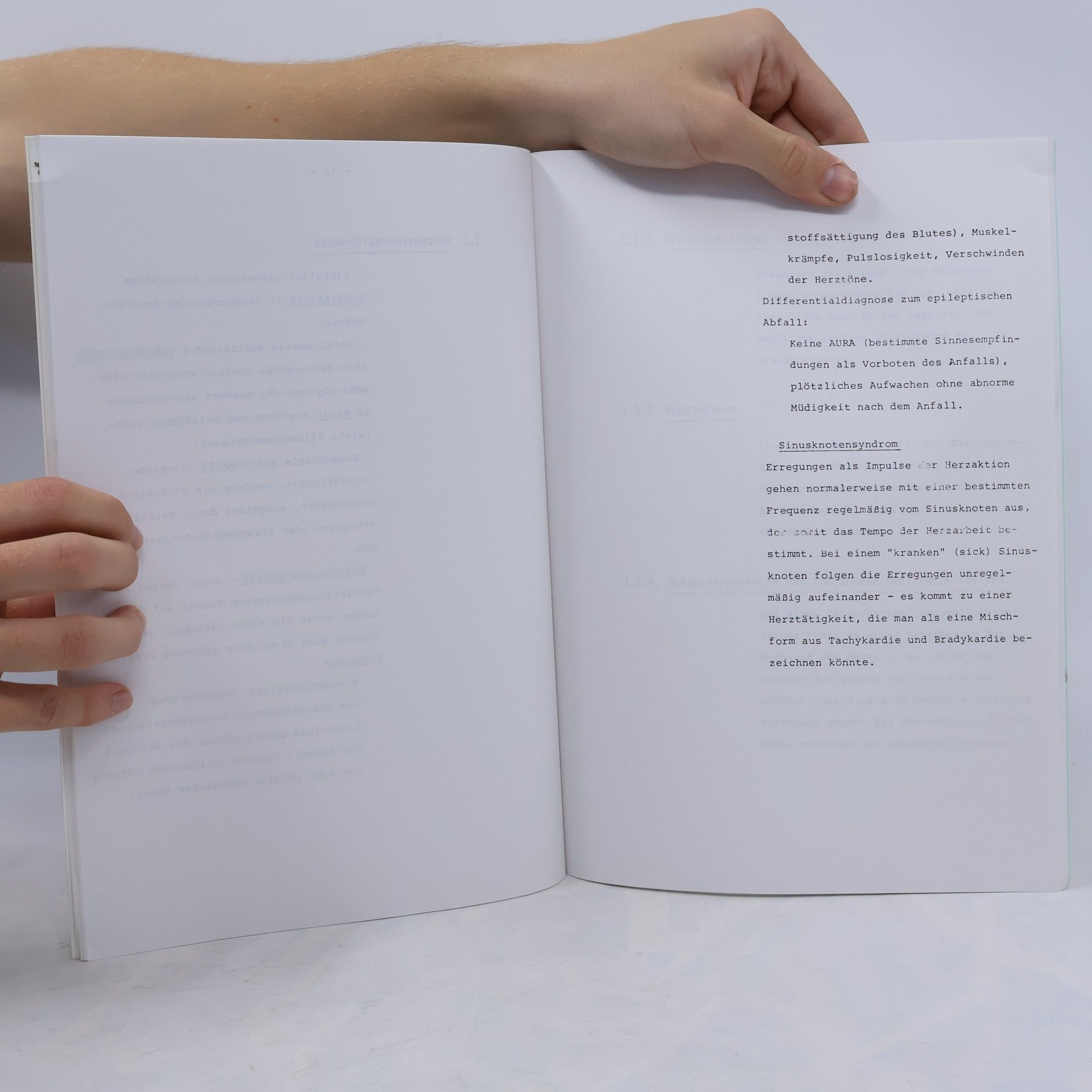 kolektiv Differential-diagnose Bewusstlosigkeit