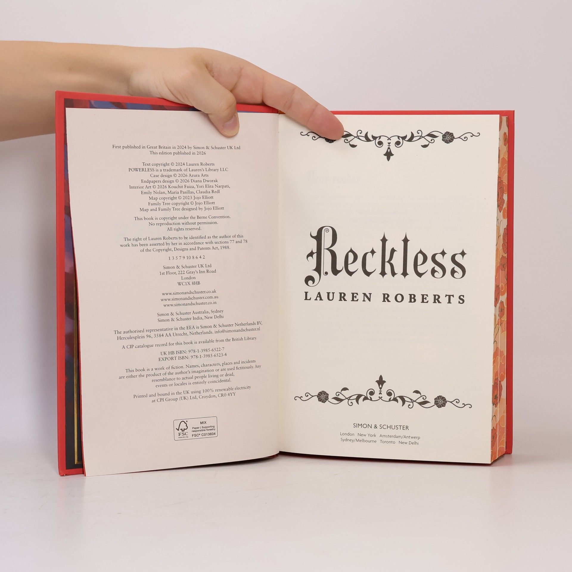 Lauren Roberts Reckless