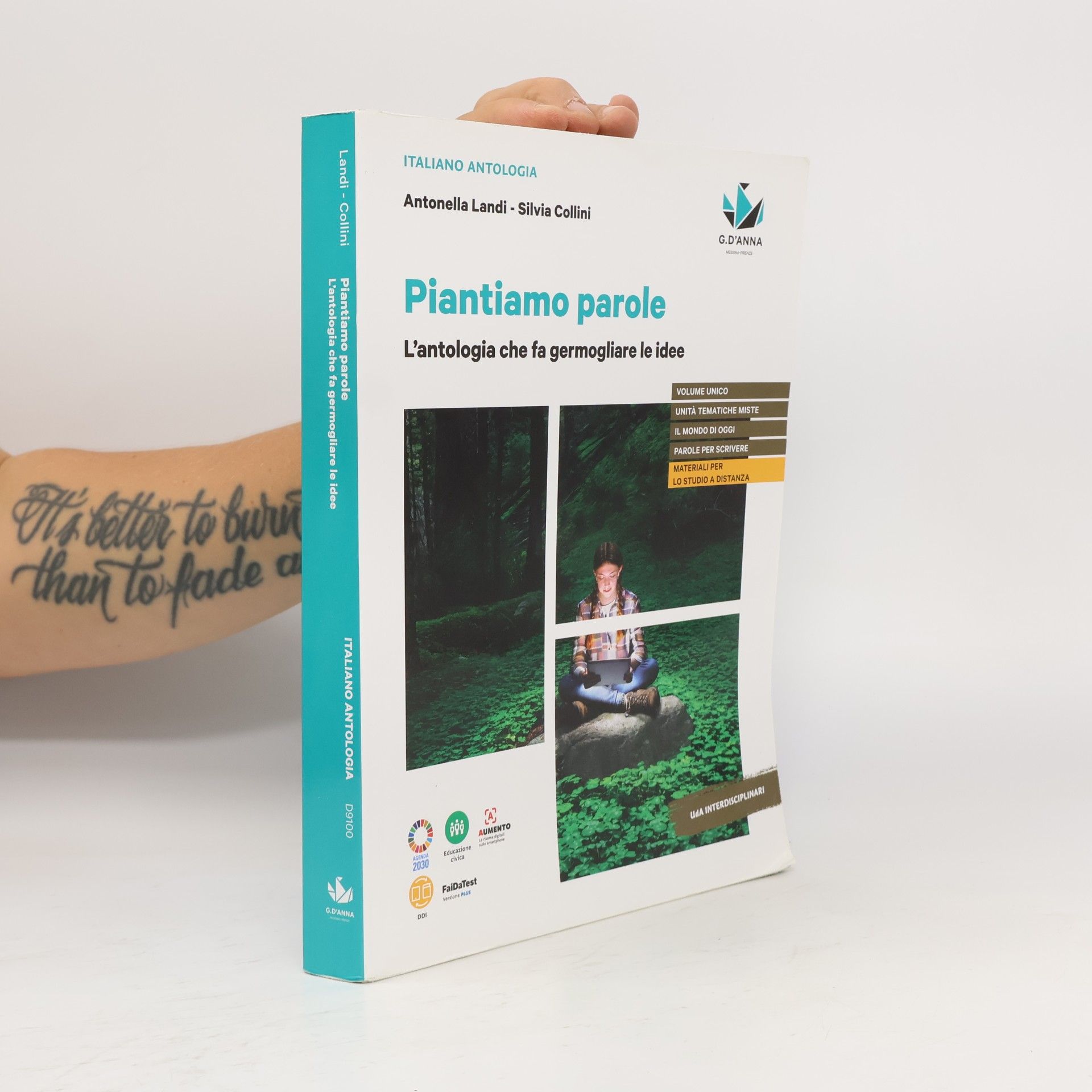 Silvia Collini Italiano antologia: Piantiamo parole