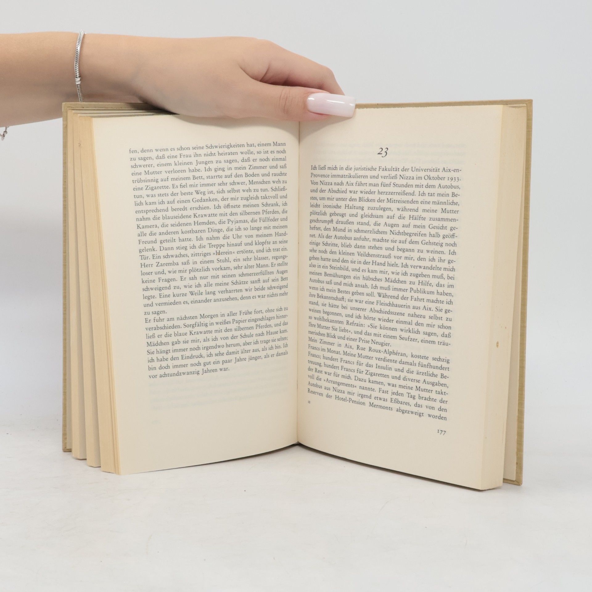 Romain Gary Erste Liebe, Letzie Liebe